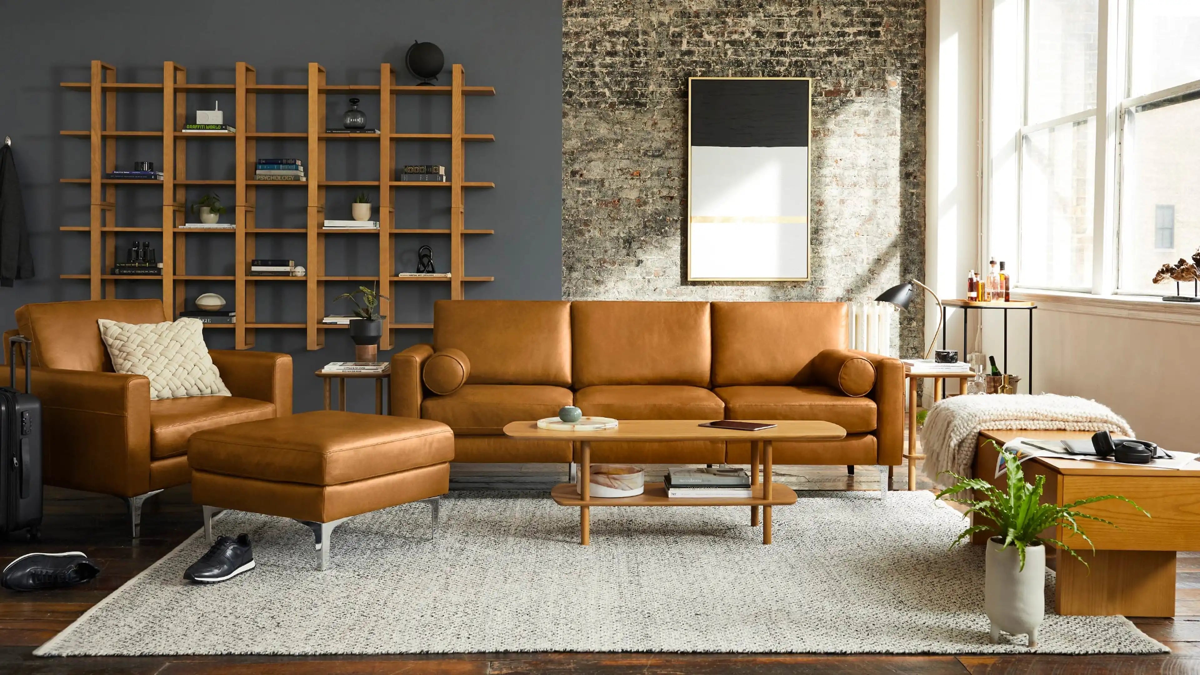 an image of a living room with furniture