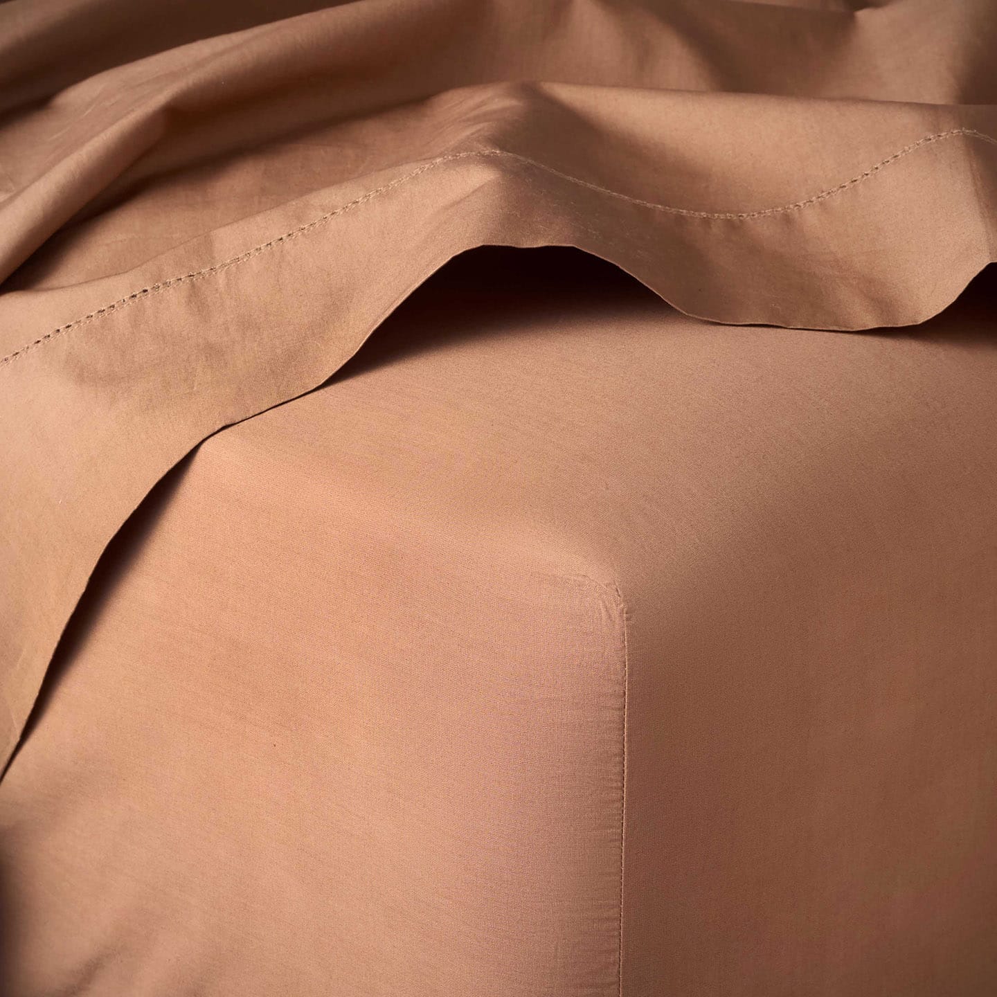 Stonewashed Organic Cotton Percale Sheet Set