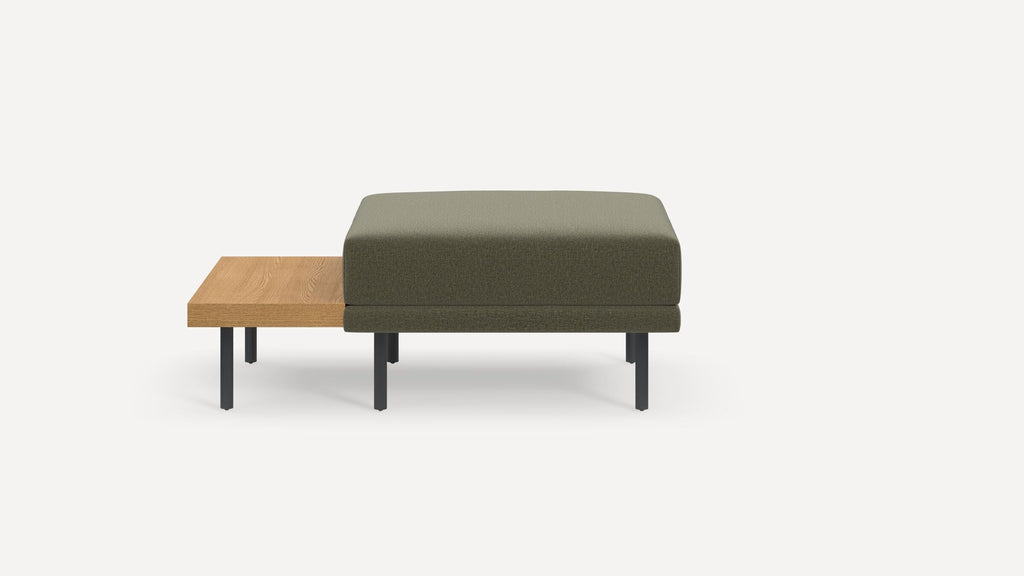 Range Plus Ottoman with Table