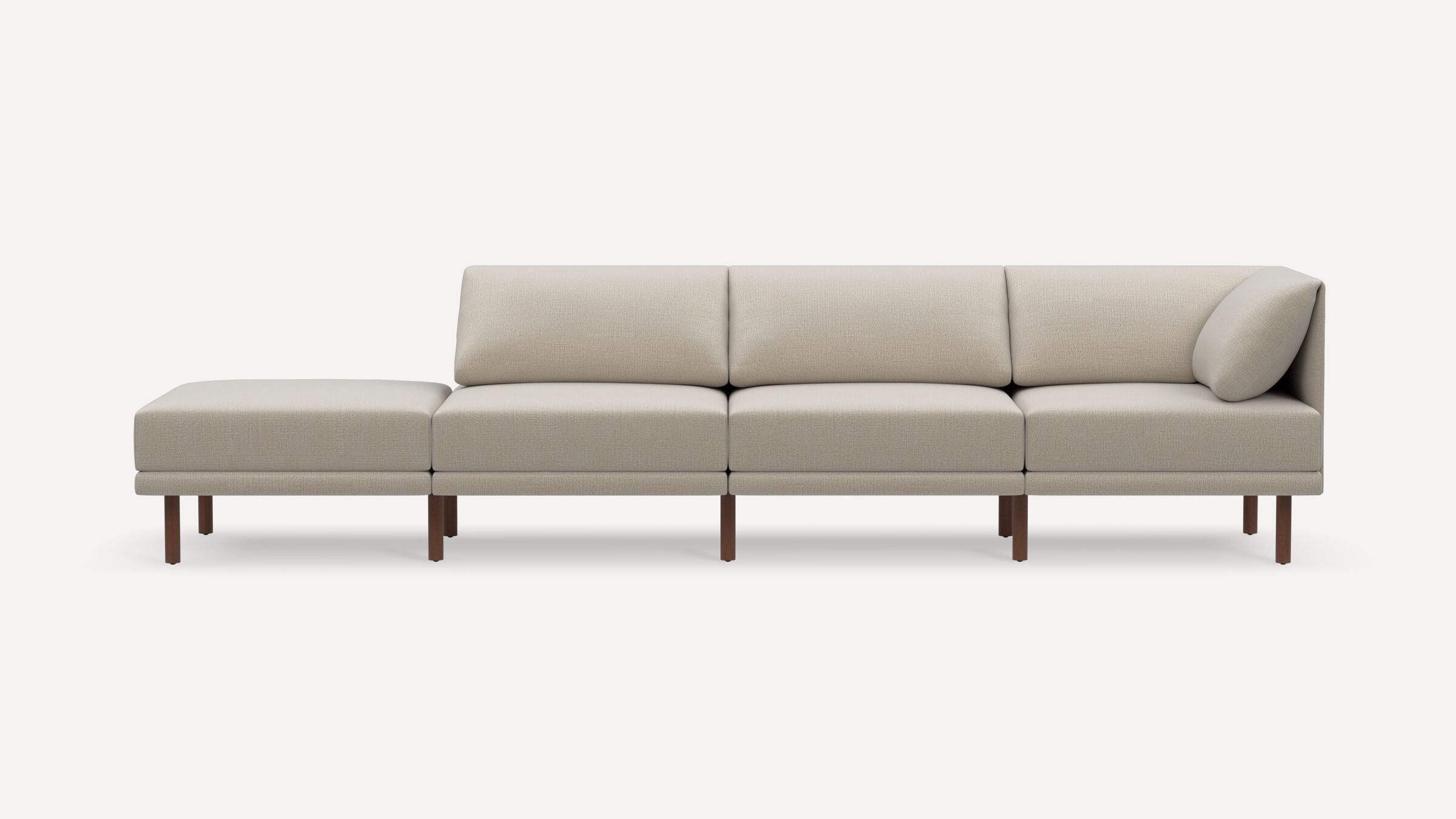 Range Plus 4-Piece One Arm Sofa Lounger