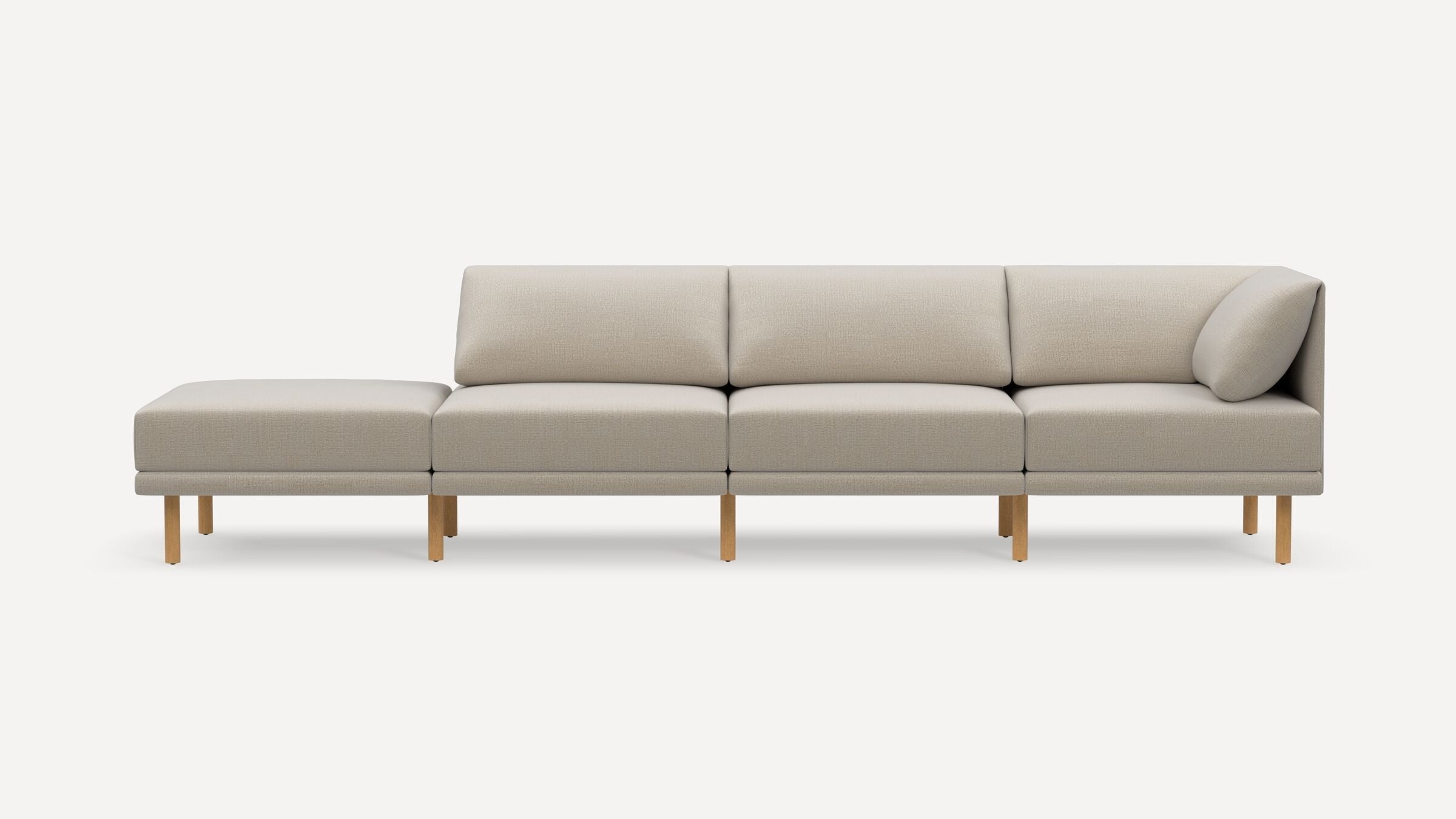Range Plus 4-Piece One Arm Sofa Lounger