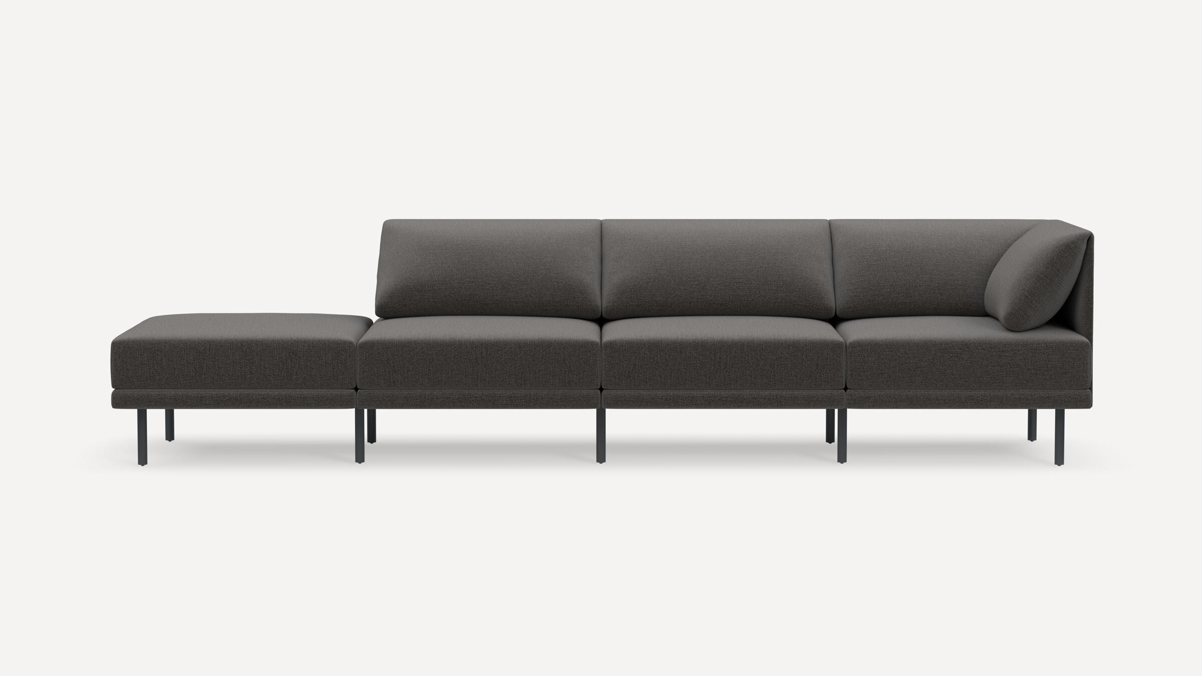 Range Plus 4-Piece One Arm Sofa Lounger