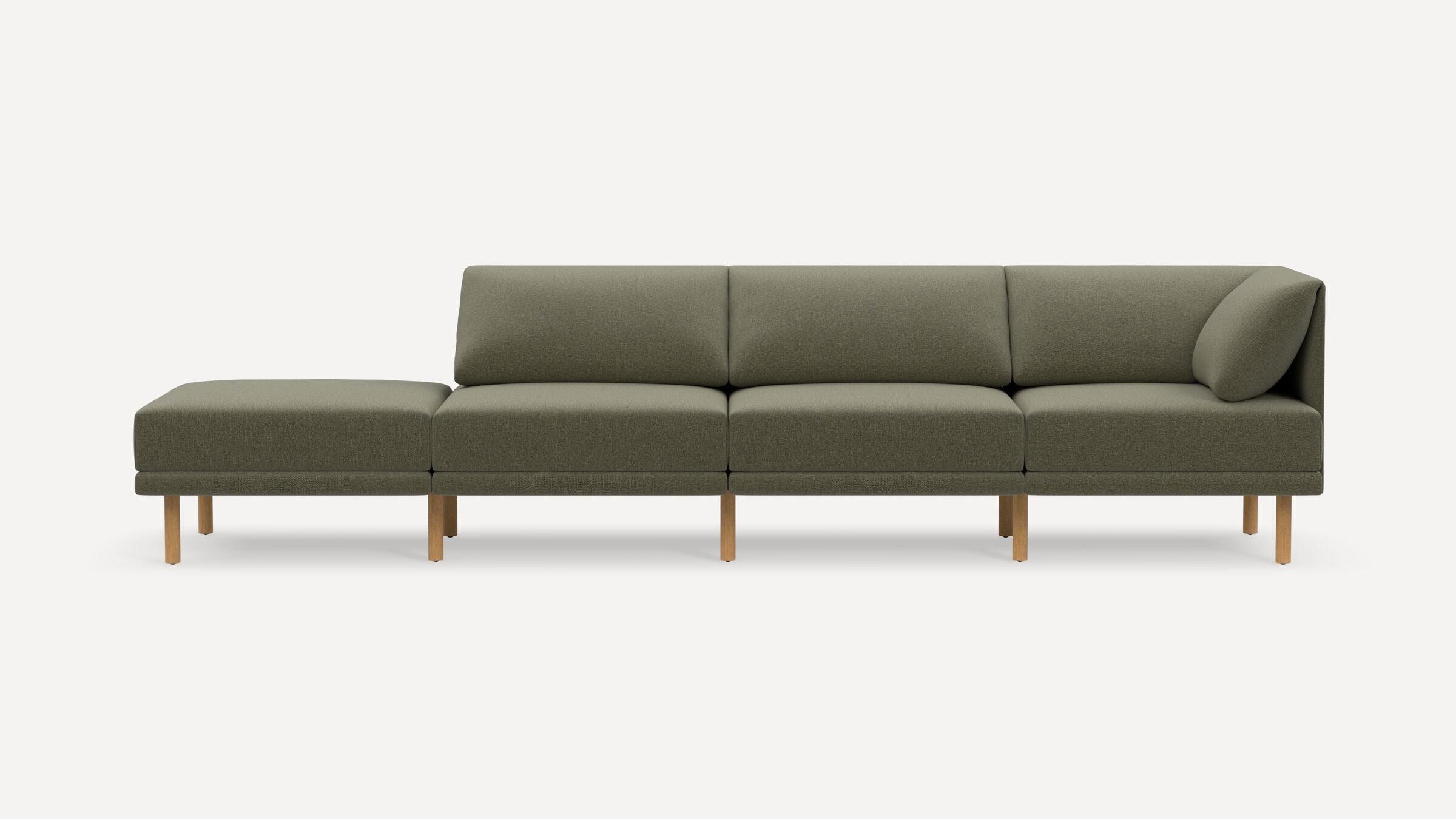 Range Plus 4-Piece One Arm Sofa Lounger