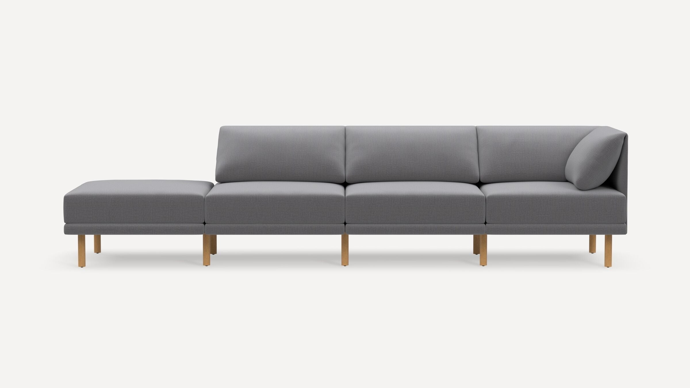 Range Plus 4-Piece One Arm Sofa Lounger