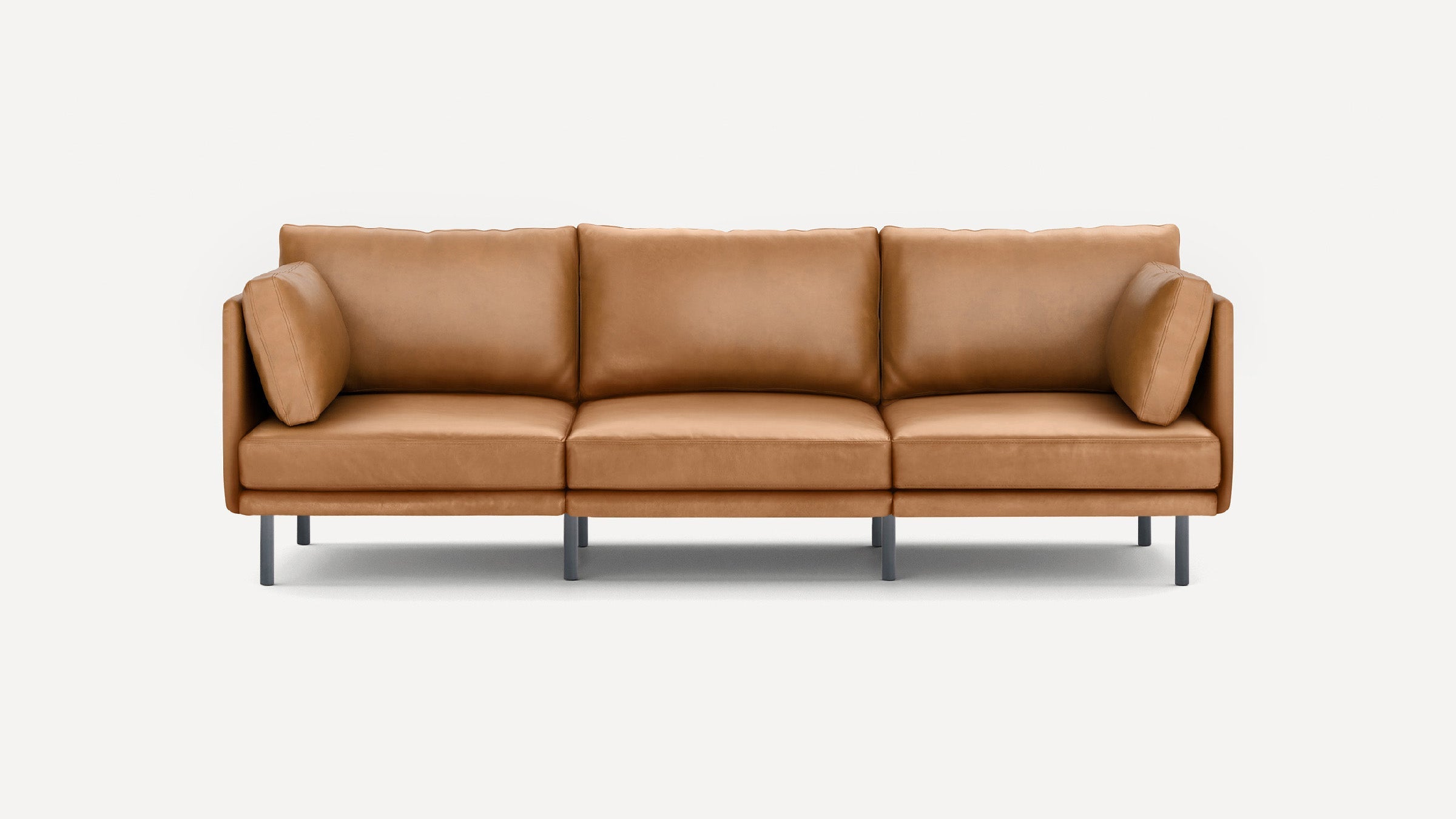 Field Leather 3-Piece Sofa