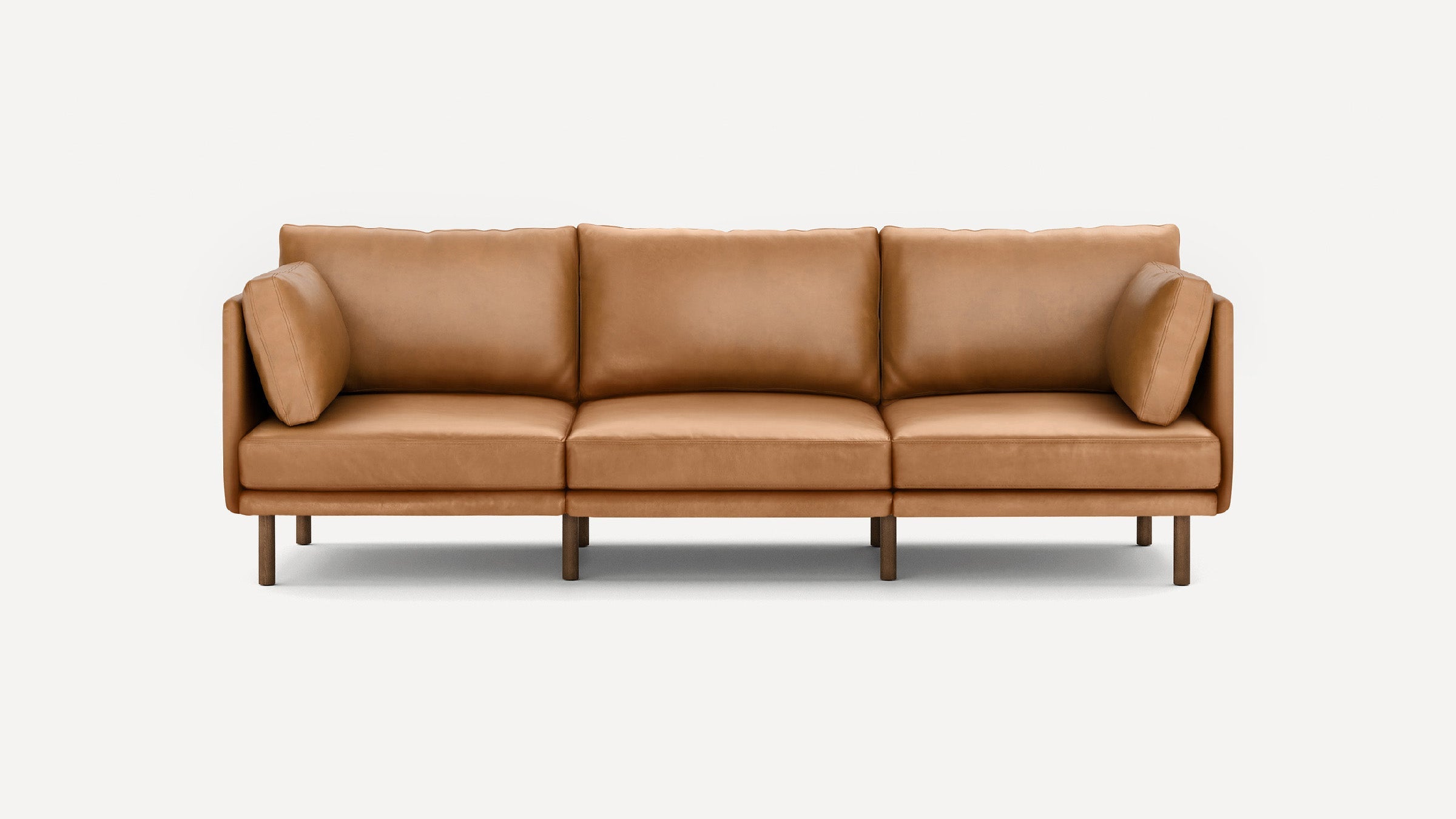 Field Leather 3-Piece Sofa