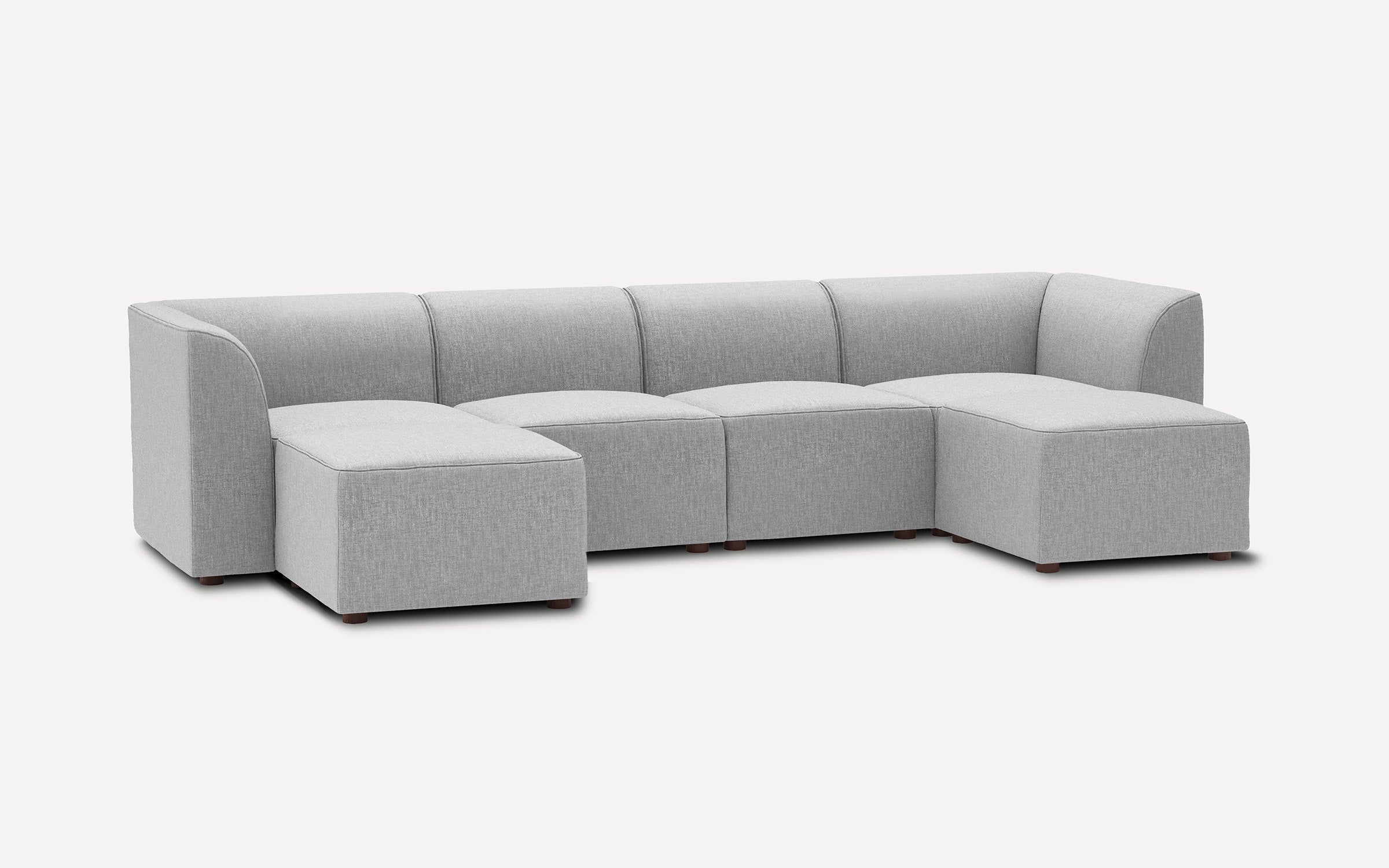 Mambo 6-Piece Double Sectional Lounger
