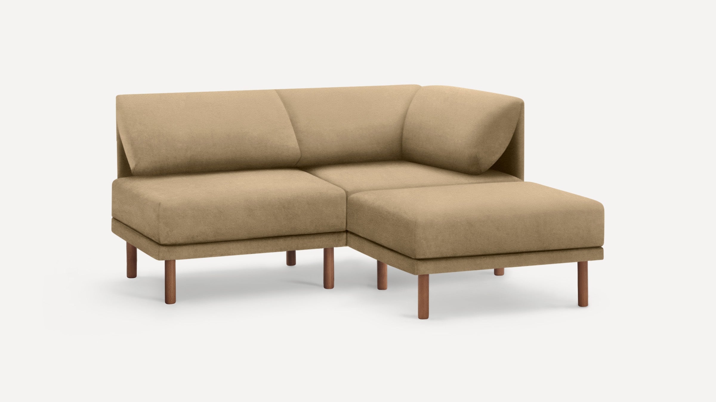 Range 3-Piece Open Sectional Lounger