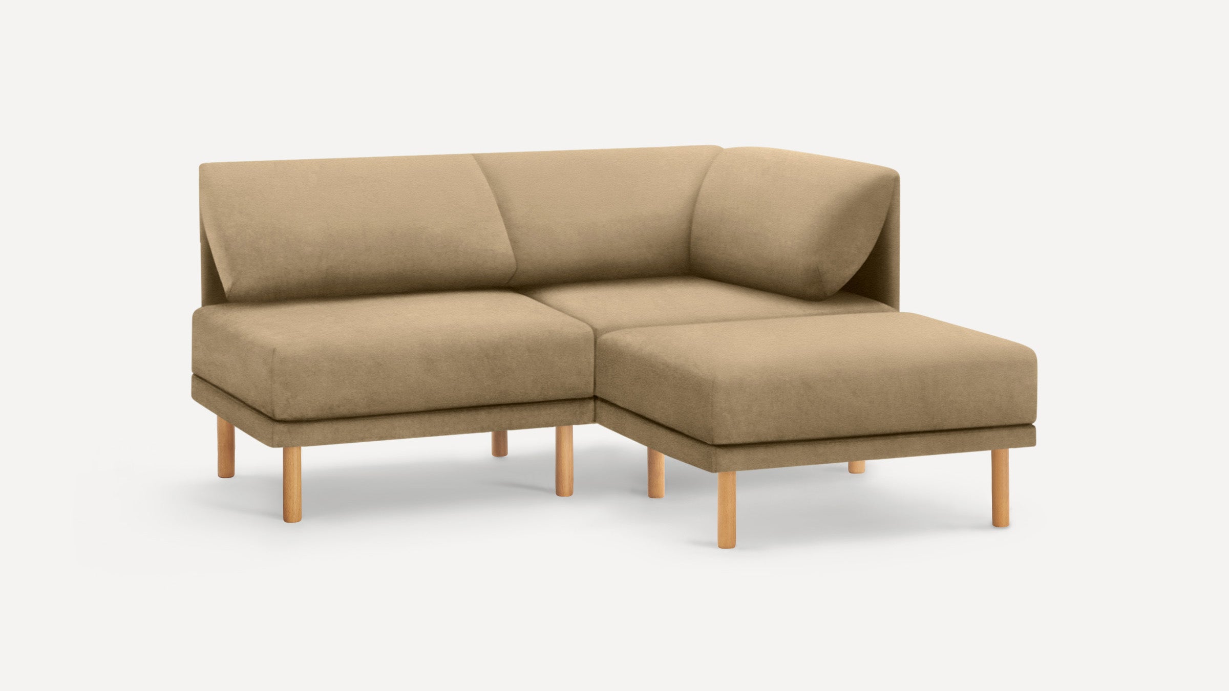 Range 3-Piece Open Sectional Lounger