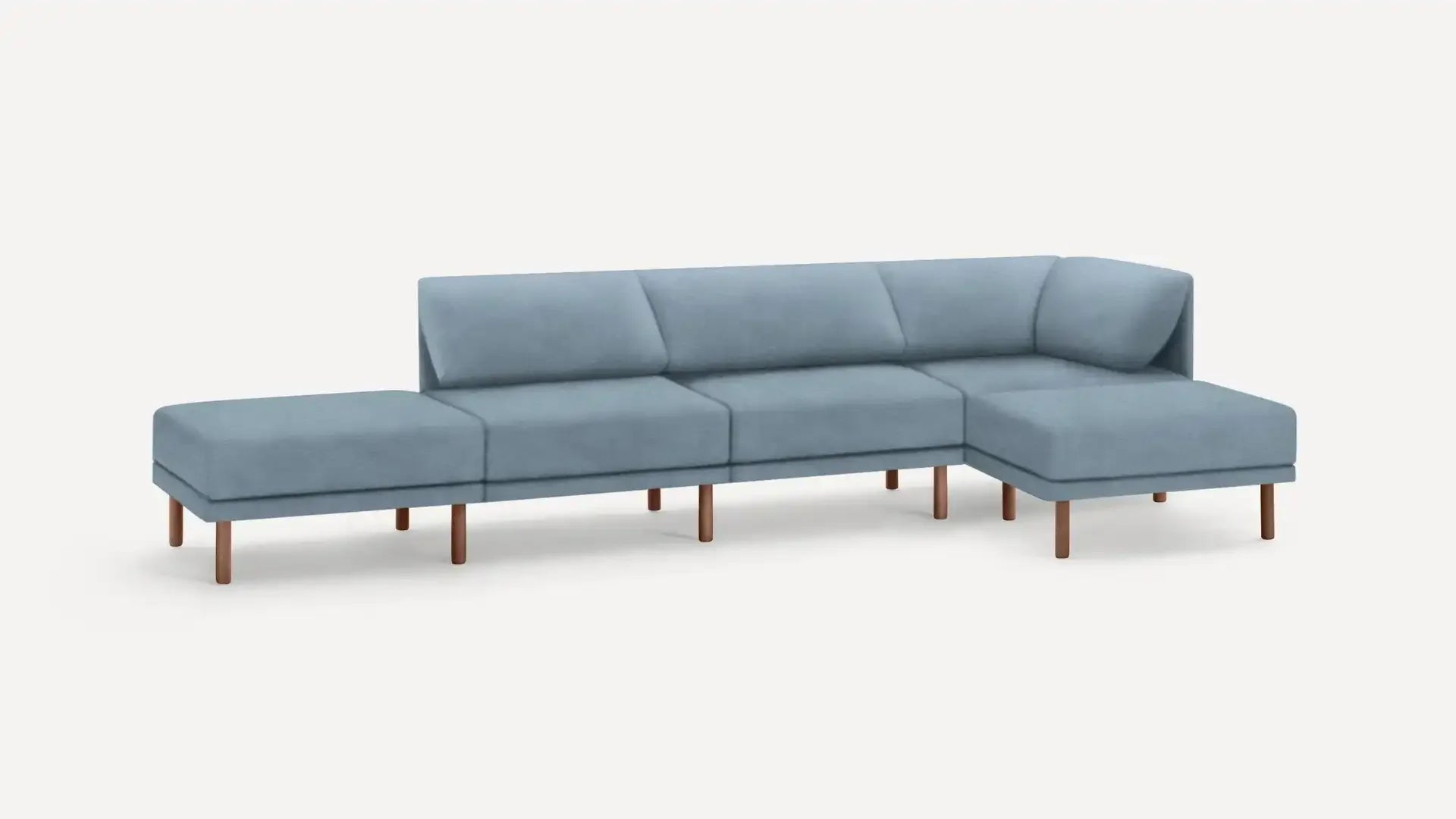 Range 4-Piece One Arm Sofa Lounger