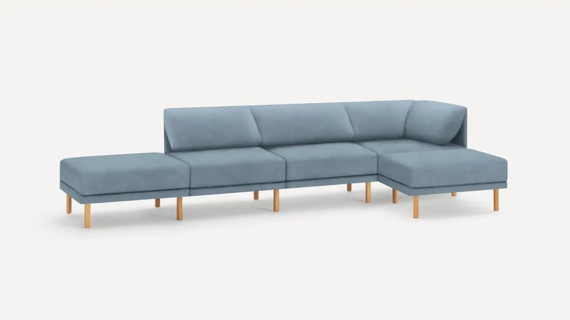 Range 4-Piece One Arm Sofa Lounger