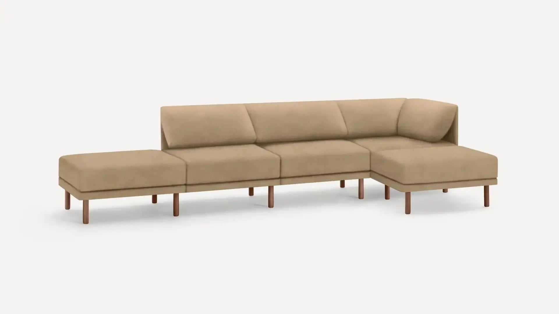 Range 4-Piece One Arm Sofa Lounger