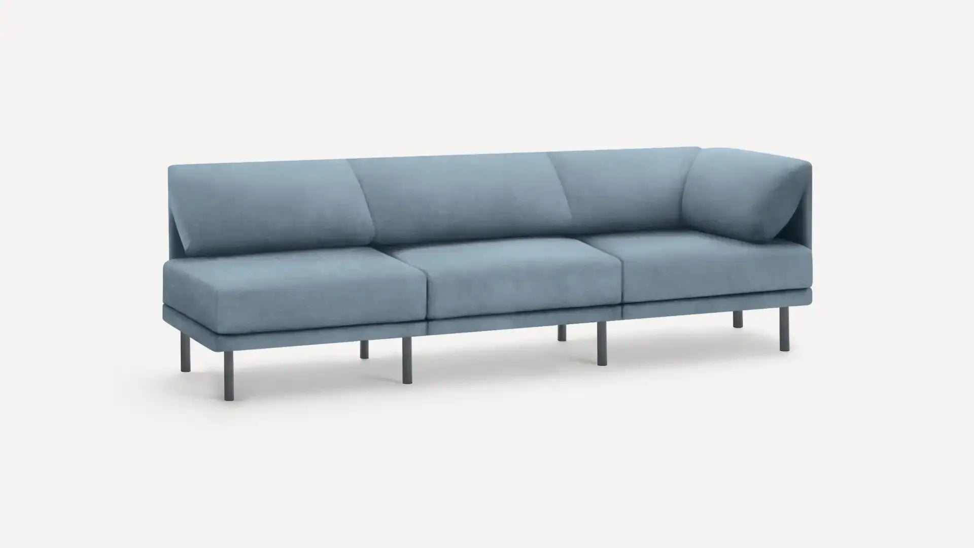 Range 3-Piece One Arm Sofa