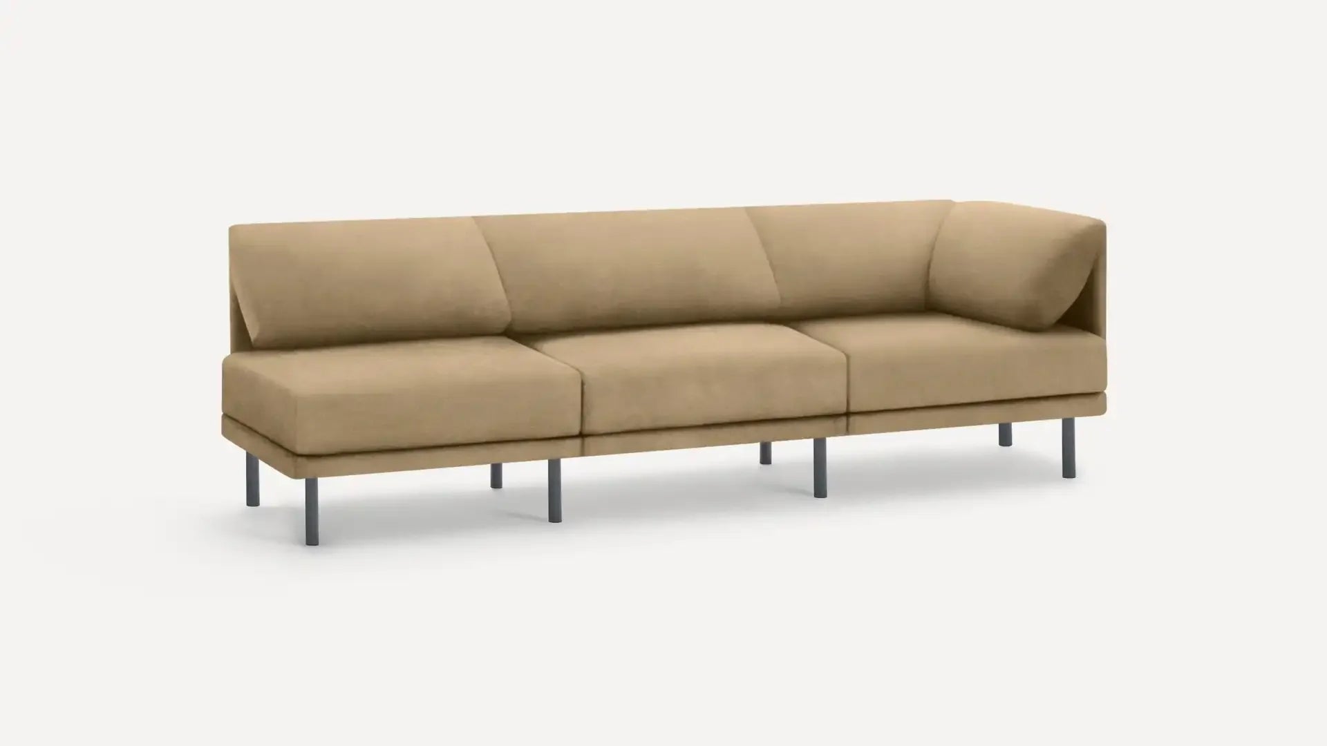 Range 3-Piece One Arm Sofa