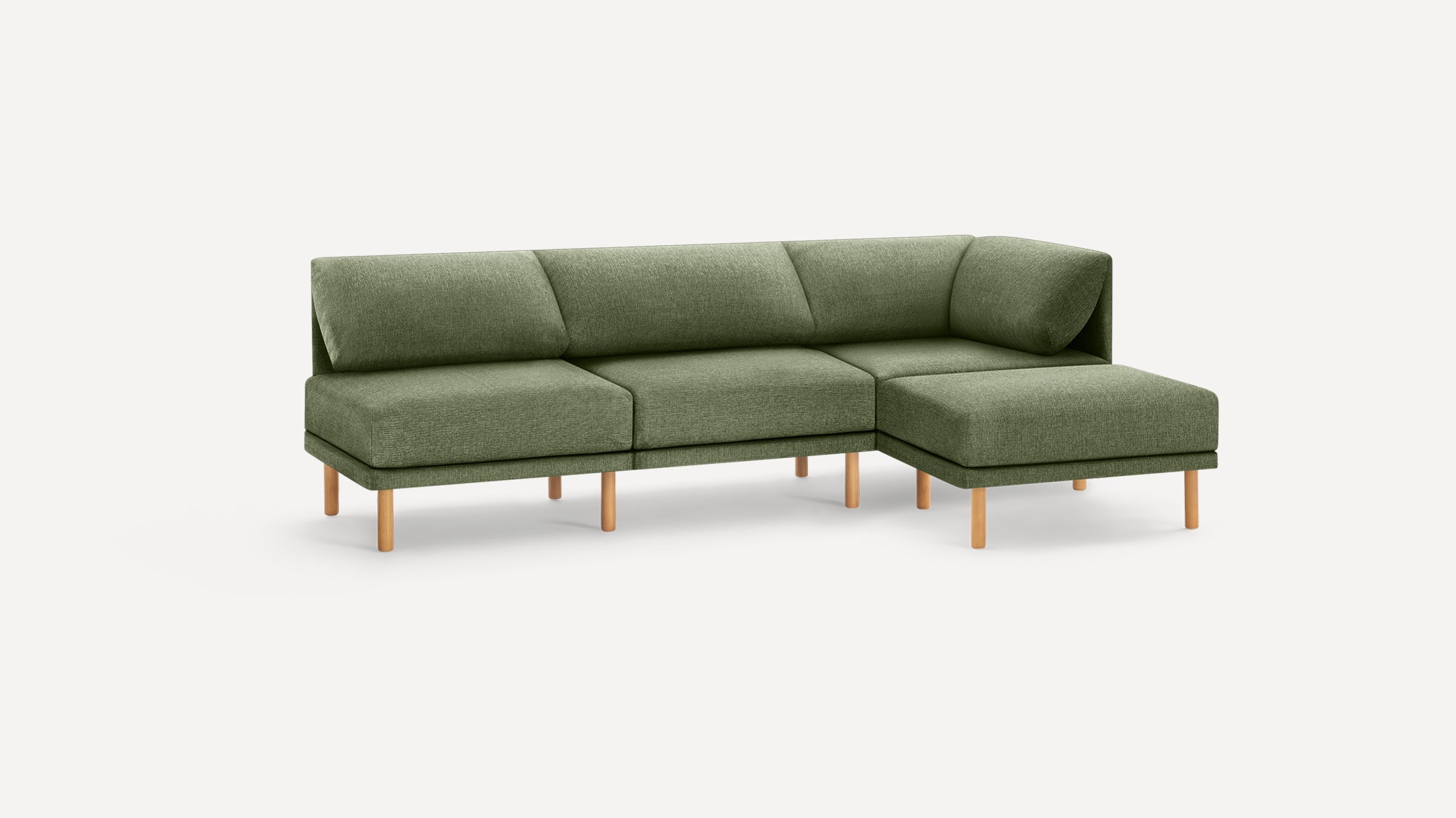 Range 4-Piece Open Sectional Lounger
