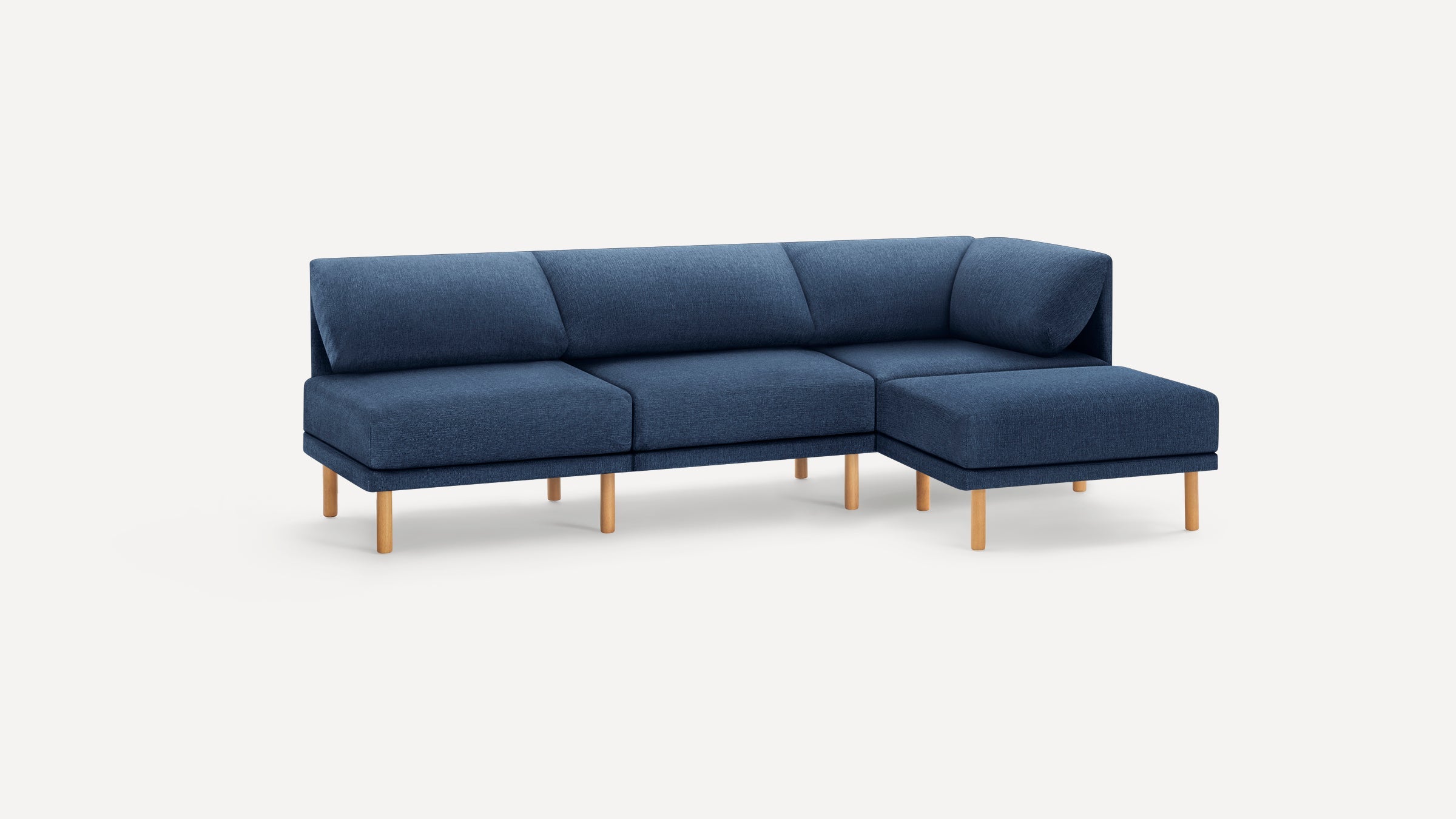 Range 4-Piece Open Sectional Lounger
