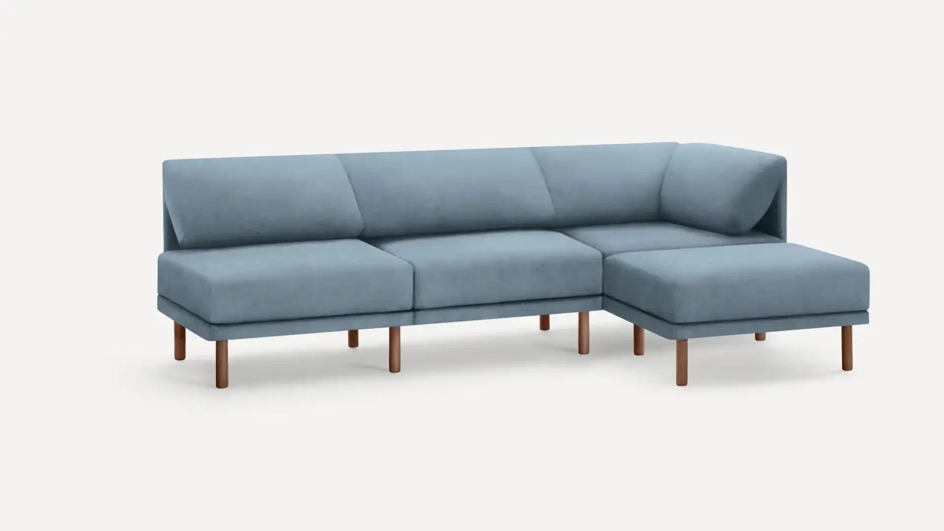 Range 4-Piece Open Sectional Lounger