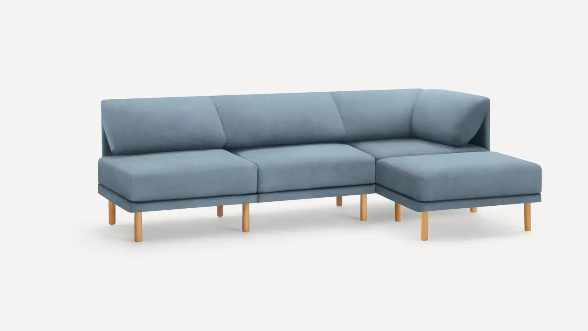 Range 4-Piece Open Sectional Lounger