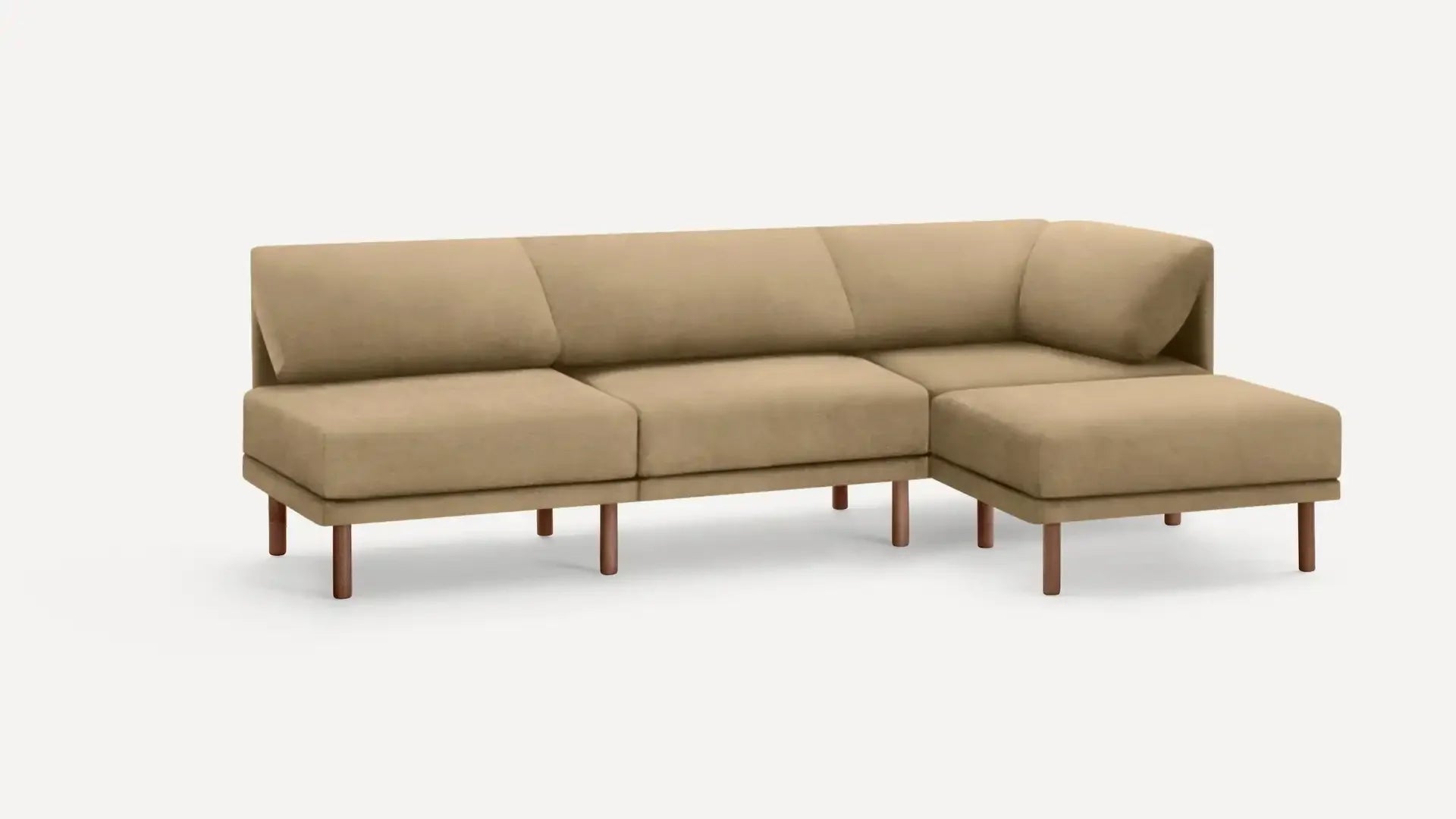 Range 4-Piece Open Sectional Lounger