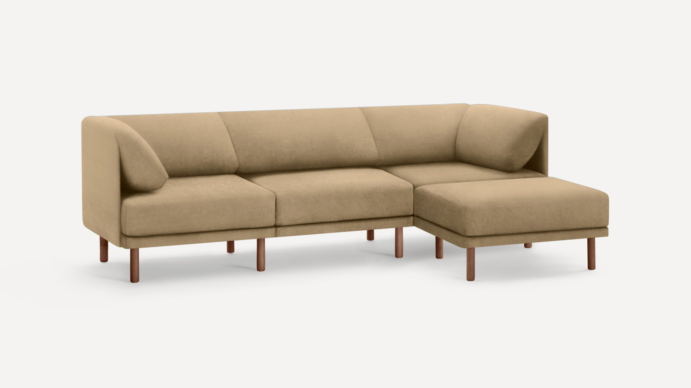 Range 4-Piece Sectional Lounger