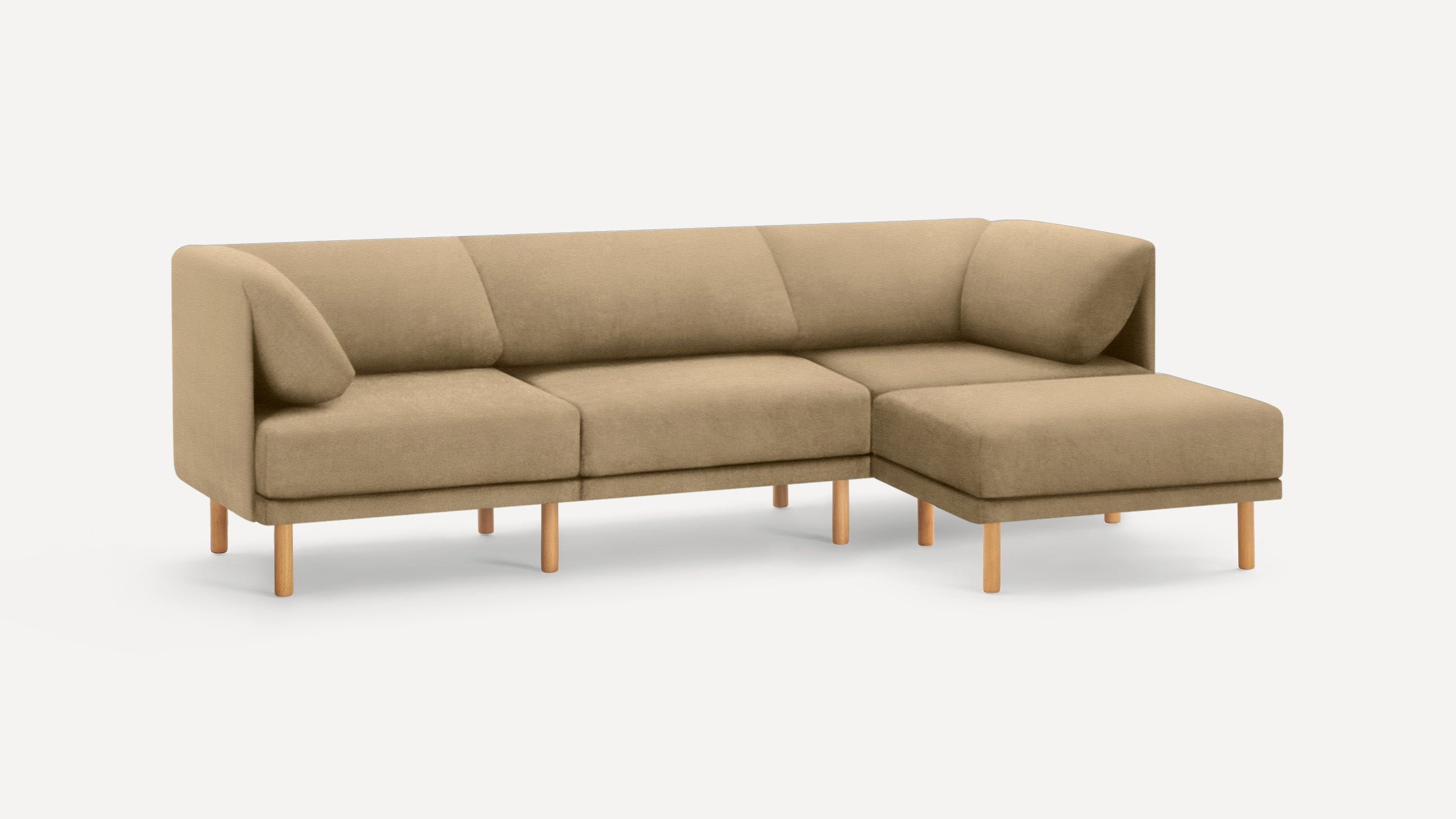 Range 4-Piece Sectional Lounger