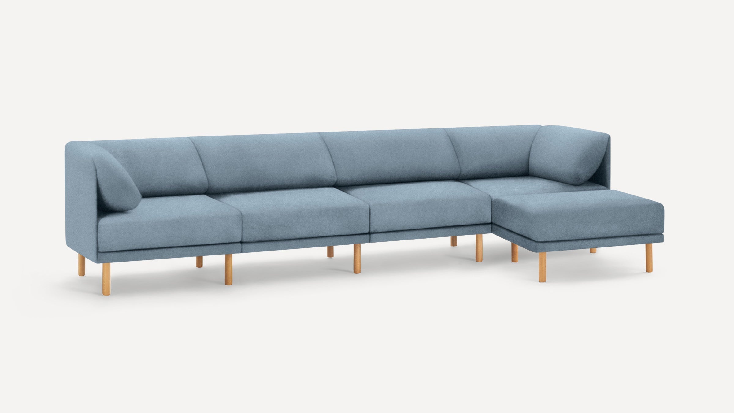 Range 5-Piece Sectional Lounger