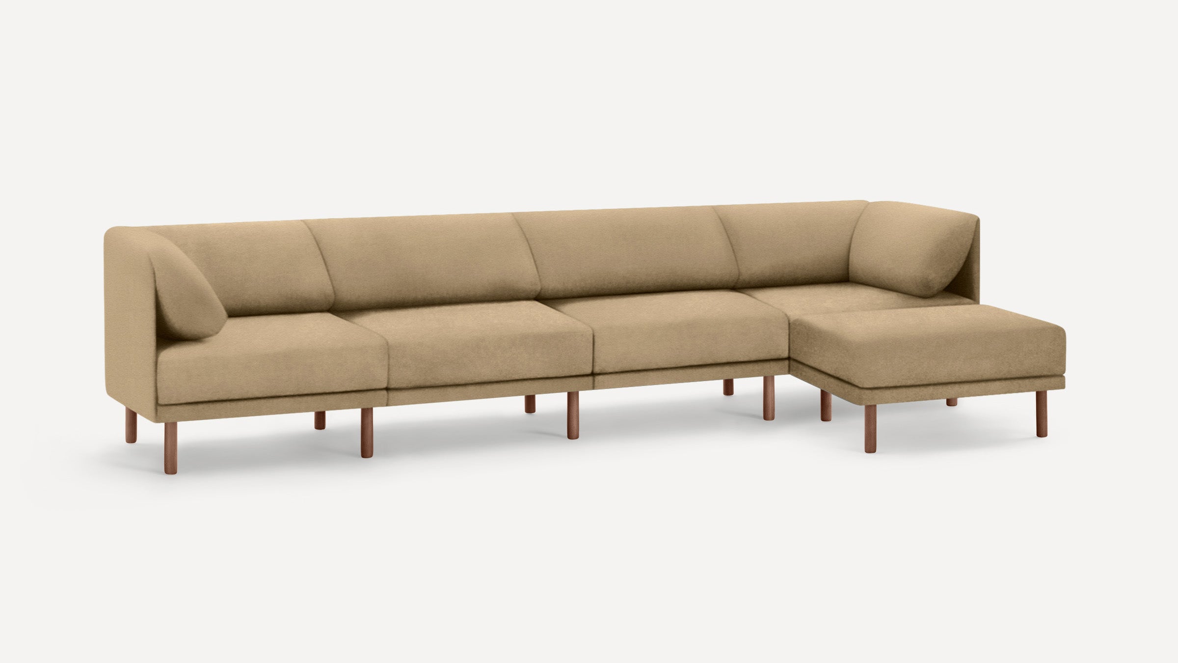 Range 5-Piece Sectional Lounger