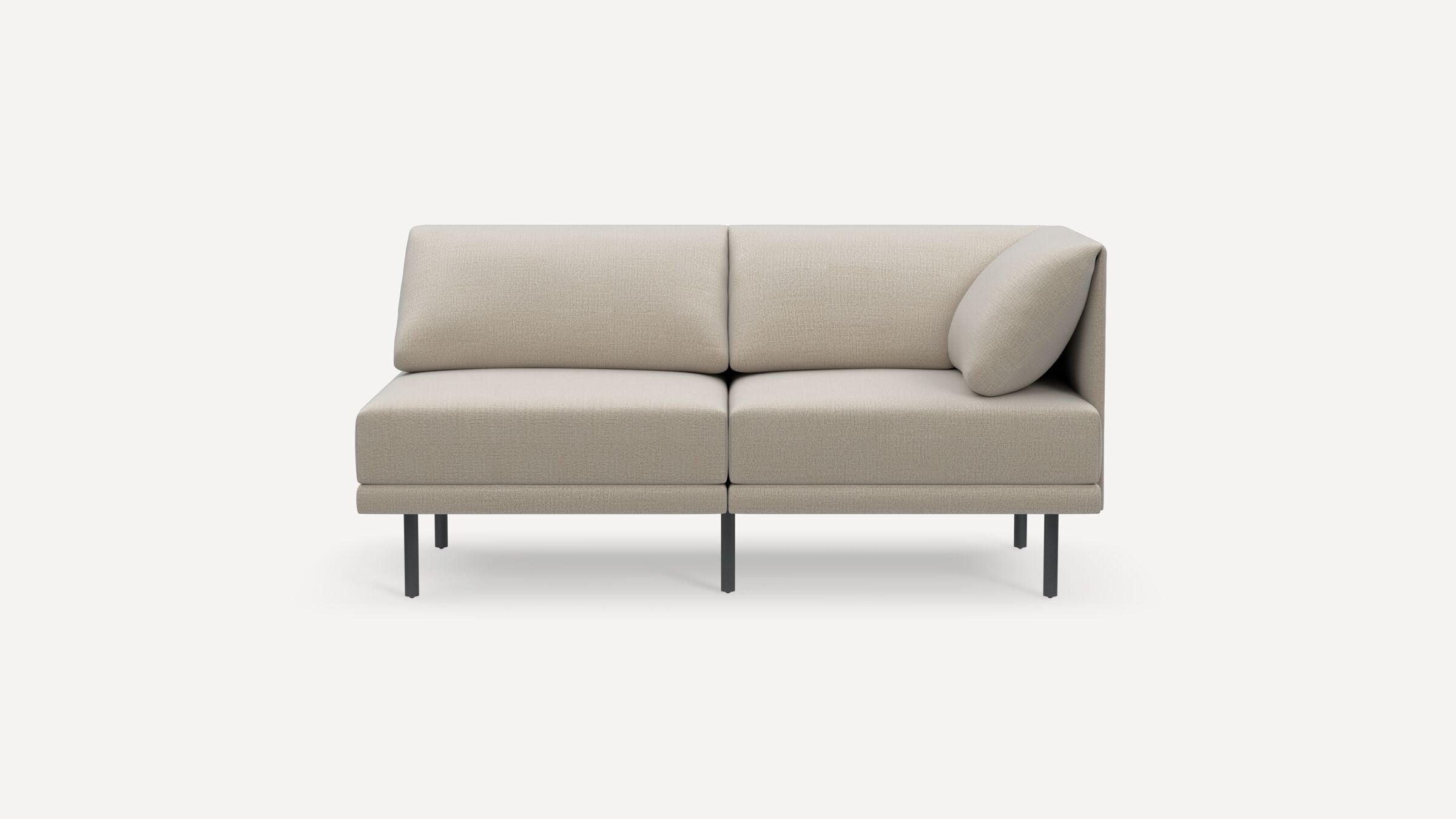 Range Plus 2-Piece One Arm Sofa