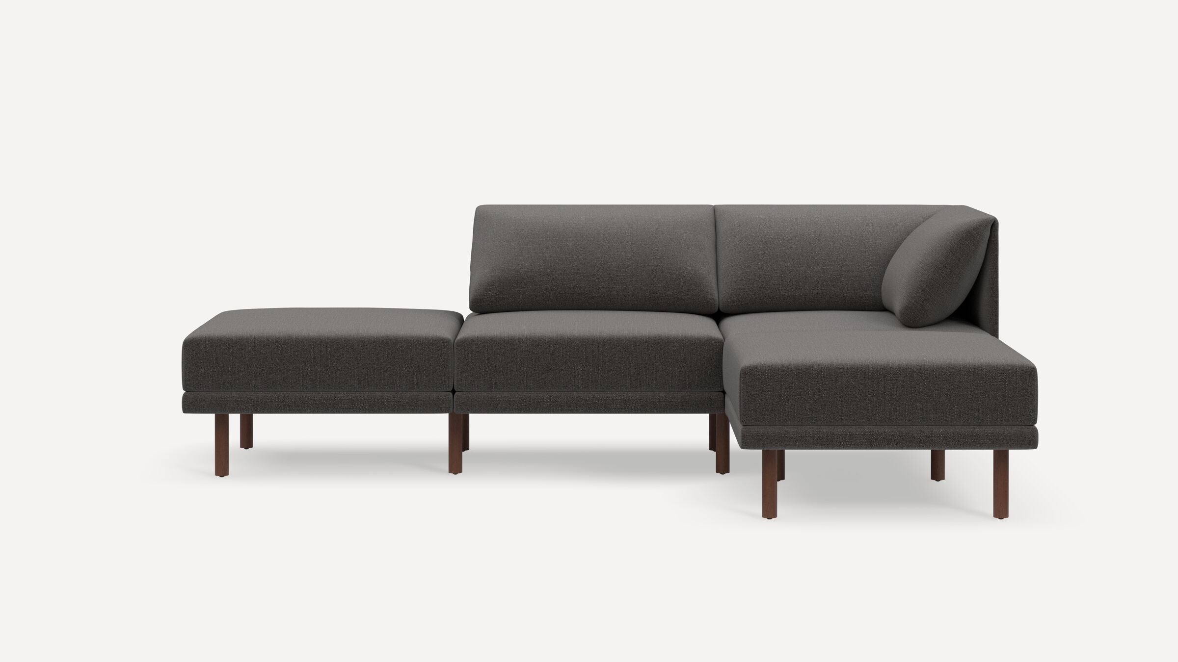 Range Plus 4-Piece Open Sectional Double Lounger