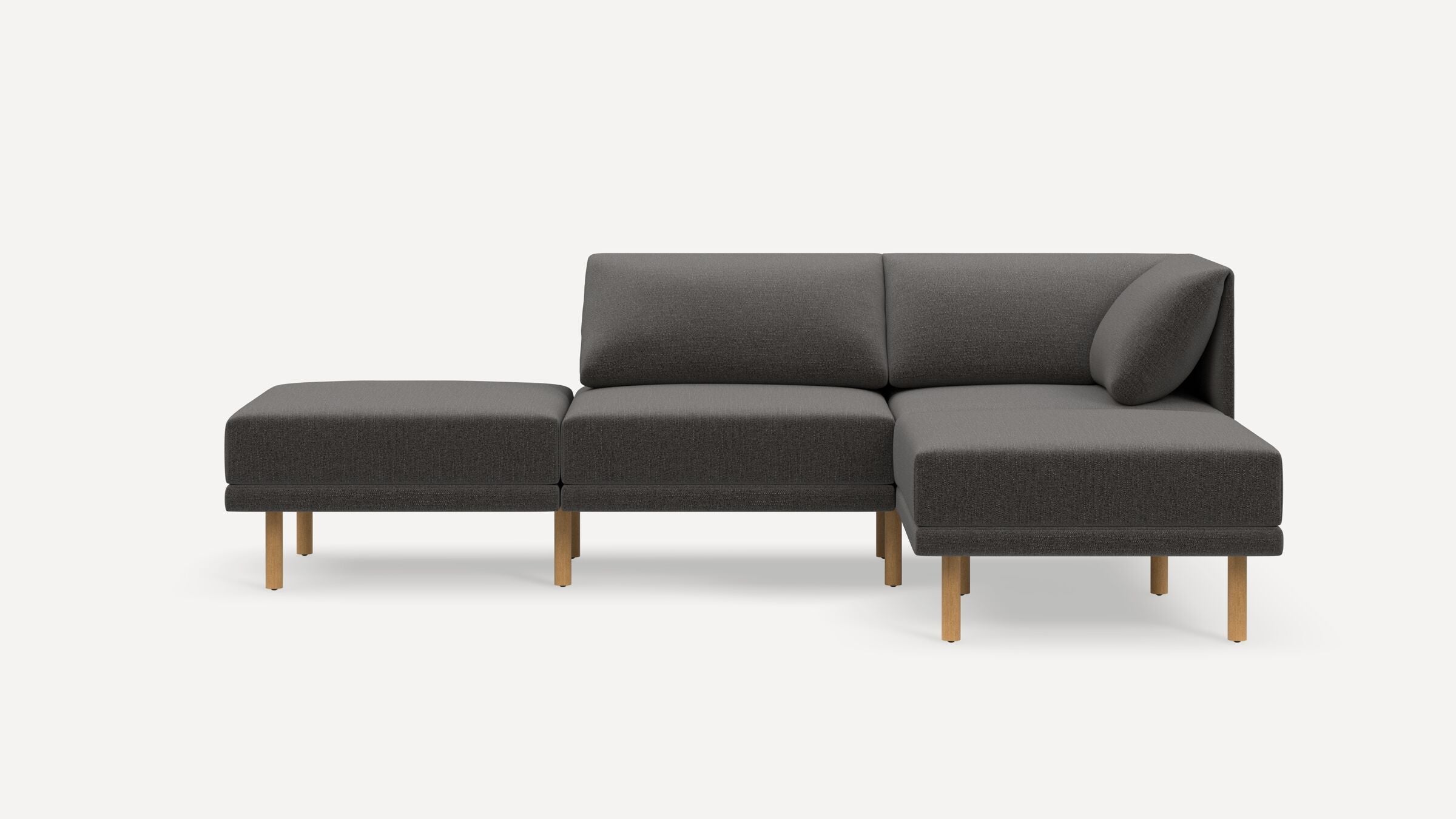Range Plus 4-Piece Open Sectional Double Lounger