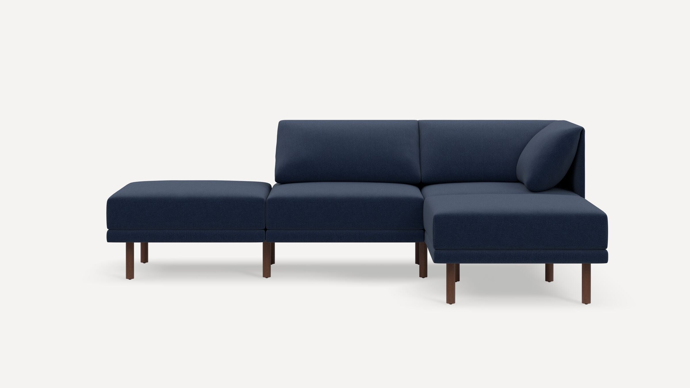 Range Plus 4-Piece Open Sectional Double Lounger