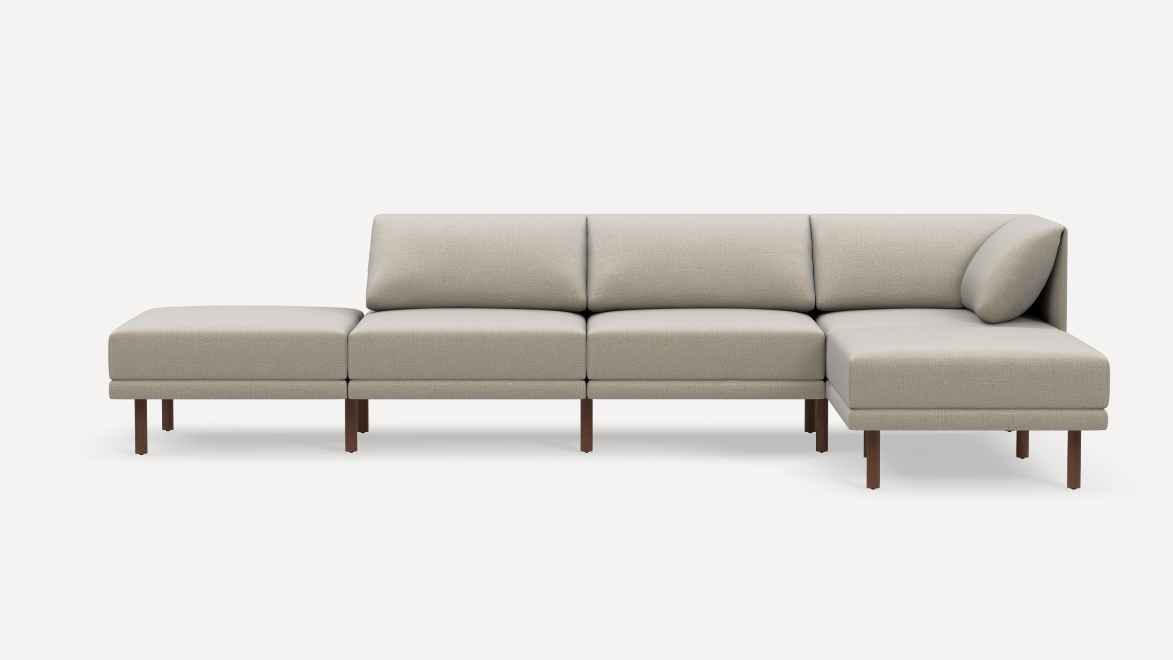 Range Plus 5-Piece Open Sectional Double Lounger