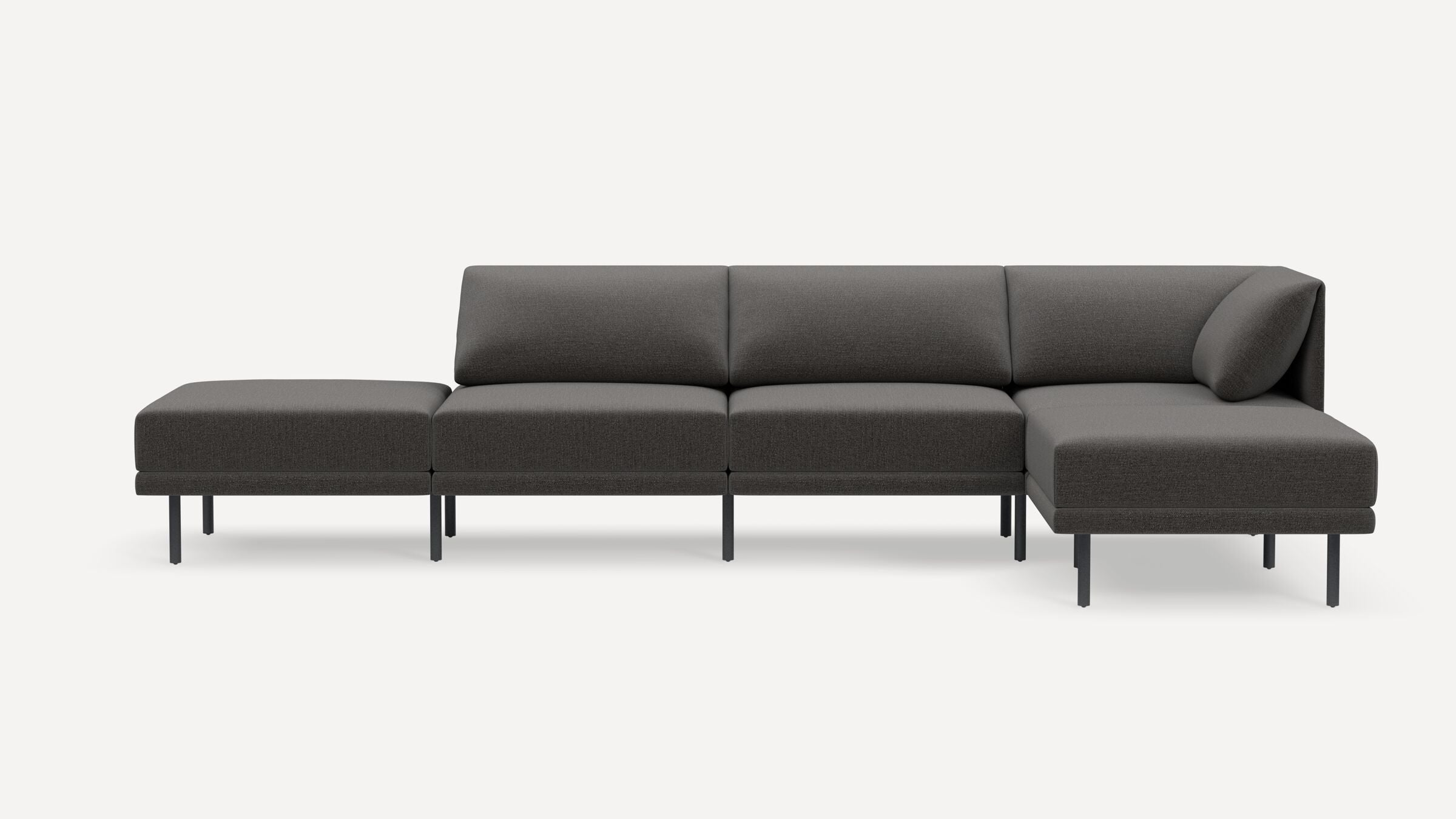 Range Plus 5-Piece Open Sectional Double Lounger