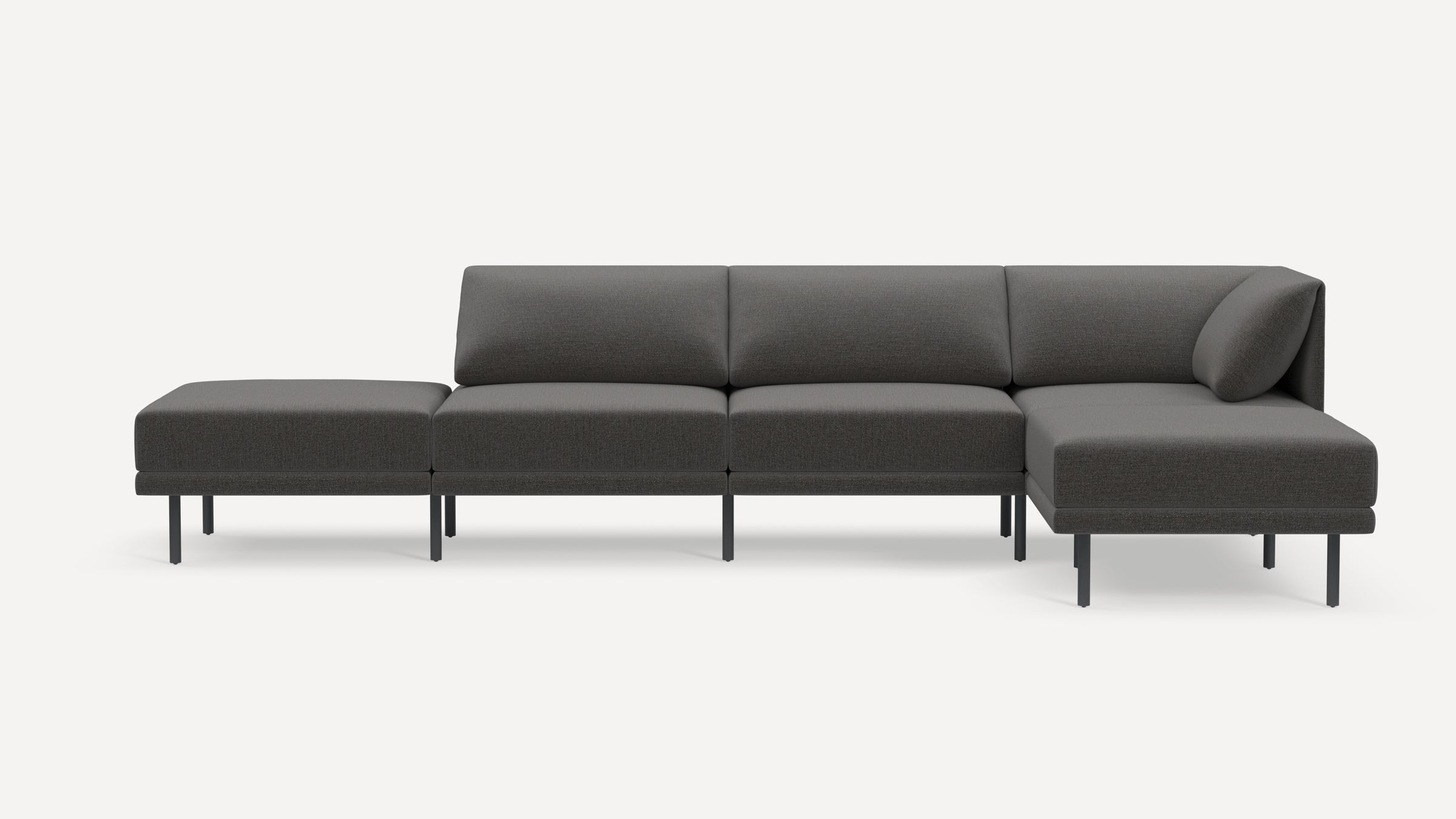 Range Plus 5-Piece Open Sectional Double Lounger
