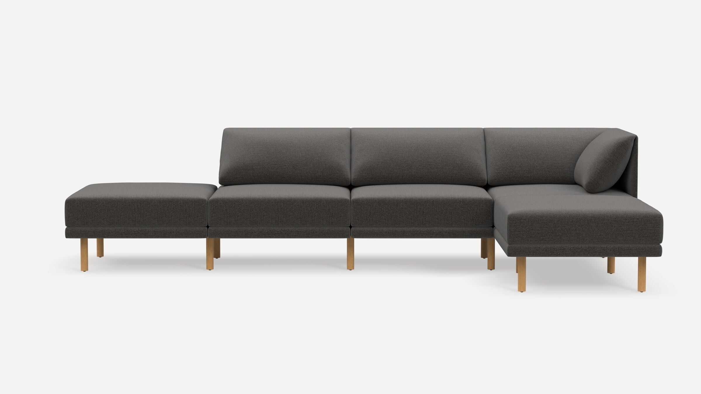 Range Plus 5-Piece Open Sectional Double Lounger