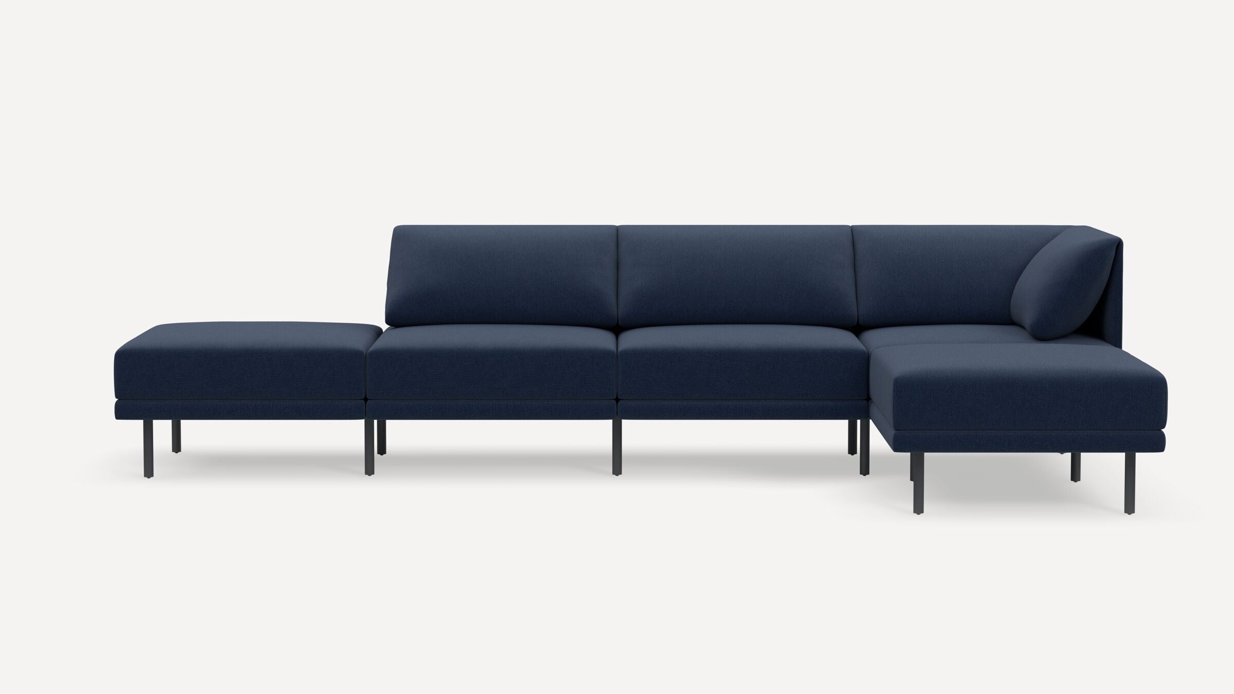 Range Plus 5-Piece Open Sectional Double Lounger
