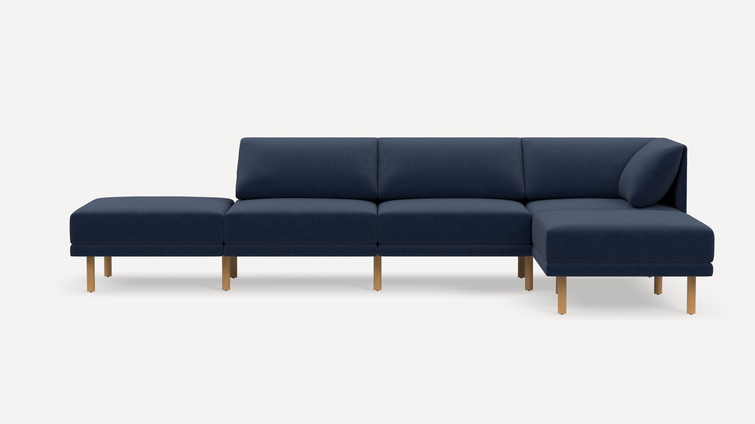 Range Plus 5-Piece Open Sectional Double Lounger