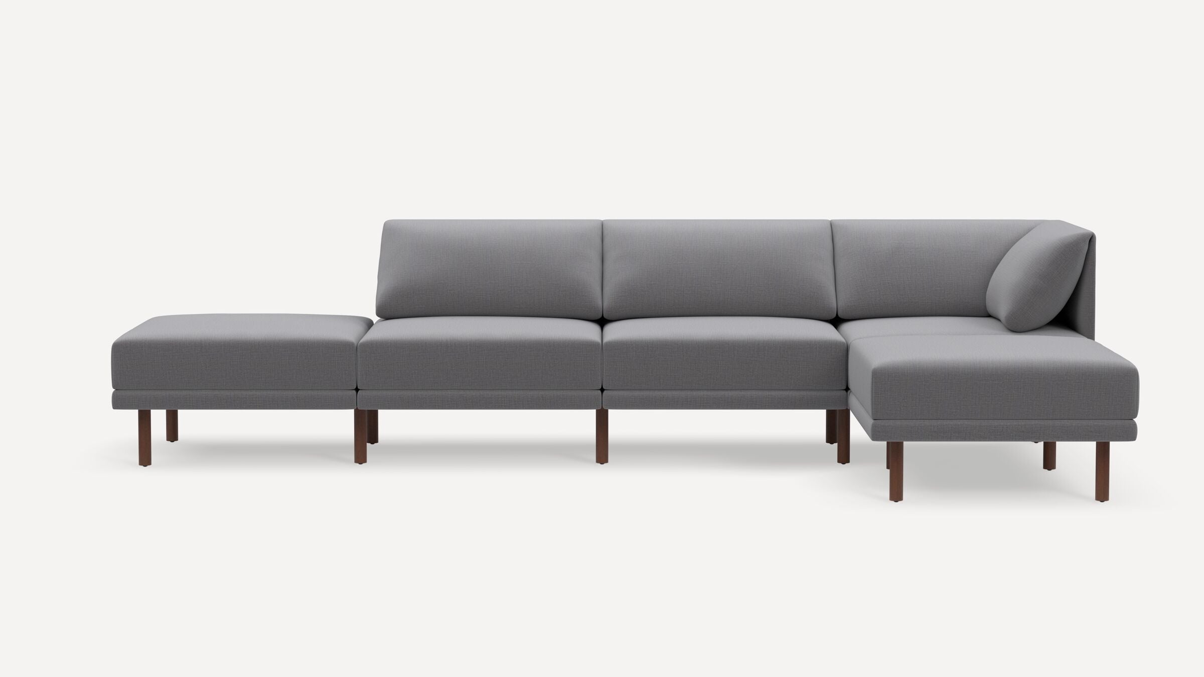 Range Plus 5-Piece Open Sectional Double Lounger