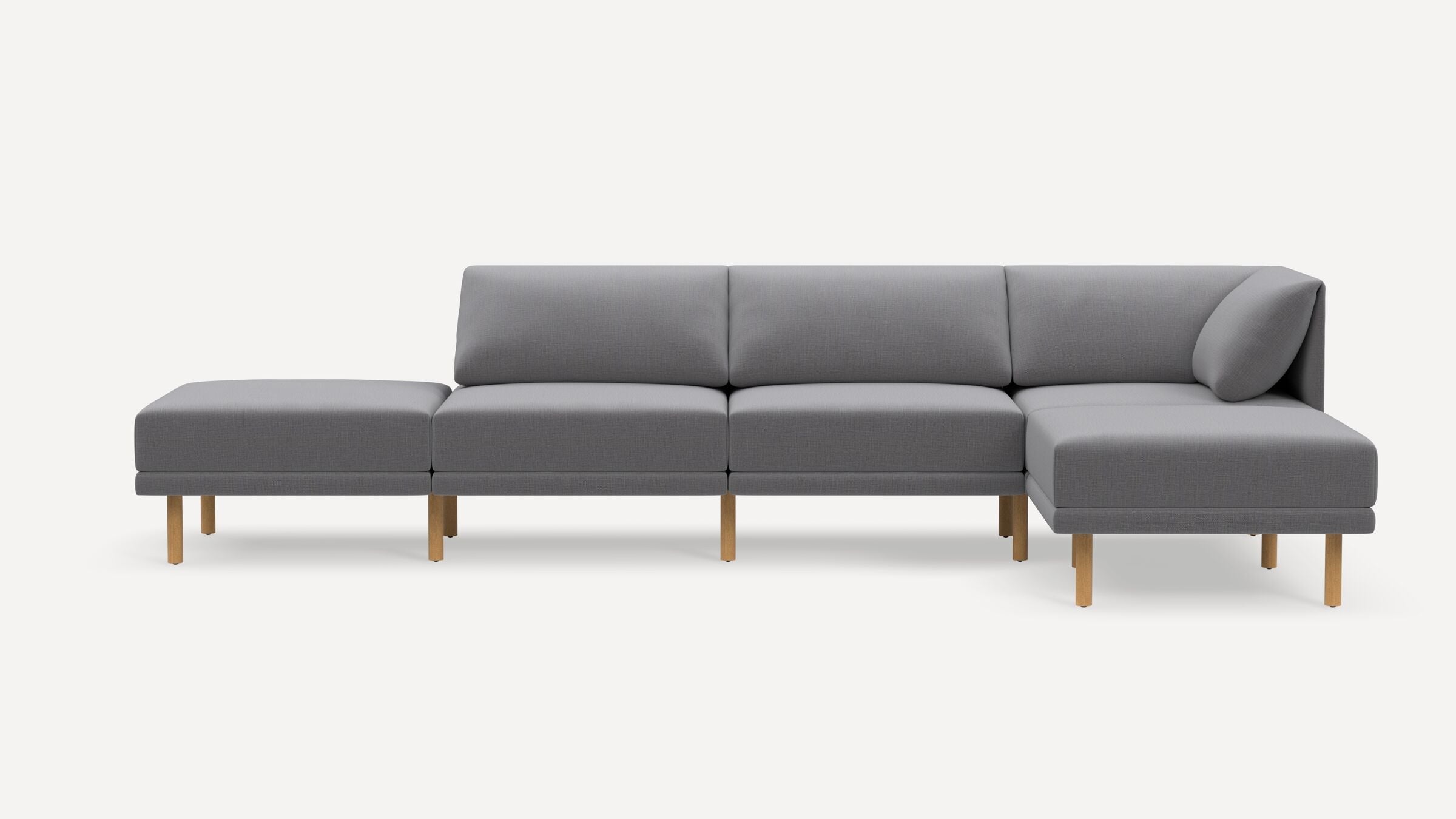 Range Plus 5-Piece Open Sectional Double Lounger