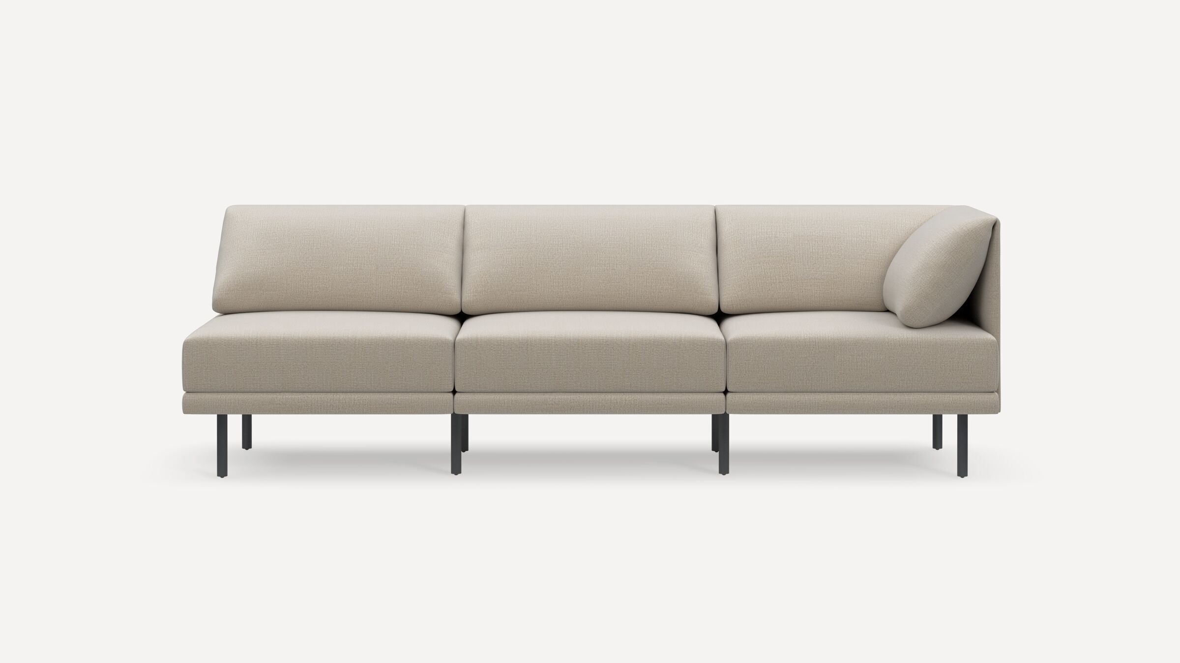 Range Plus 3-Piece One Arm Sofa