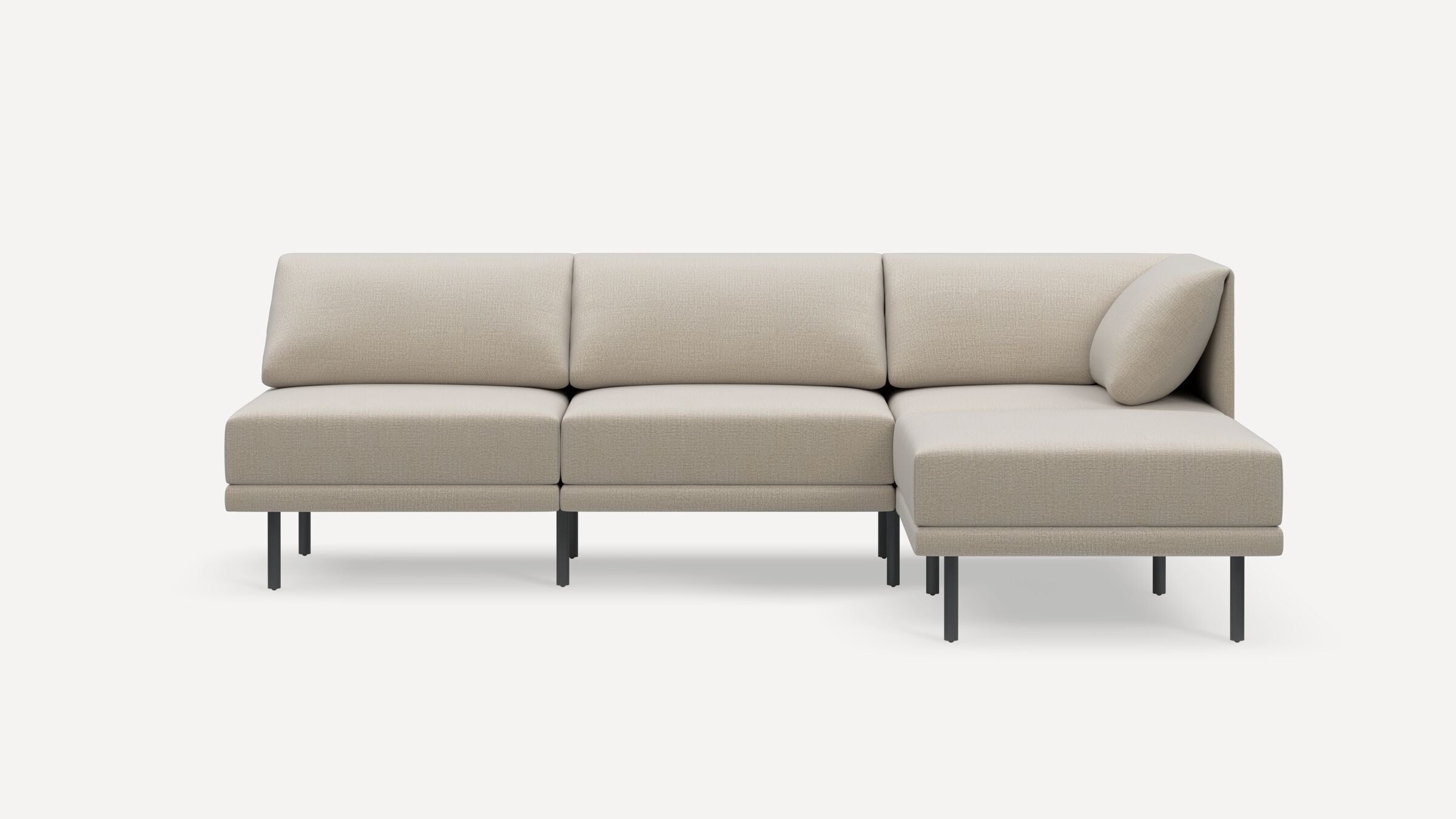 Range Plus 4-Piece Open Sectional Lounger