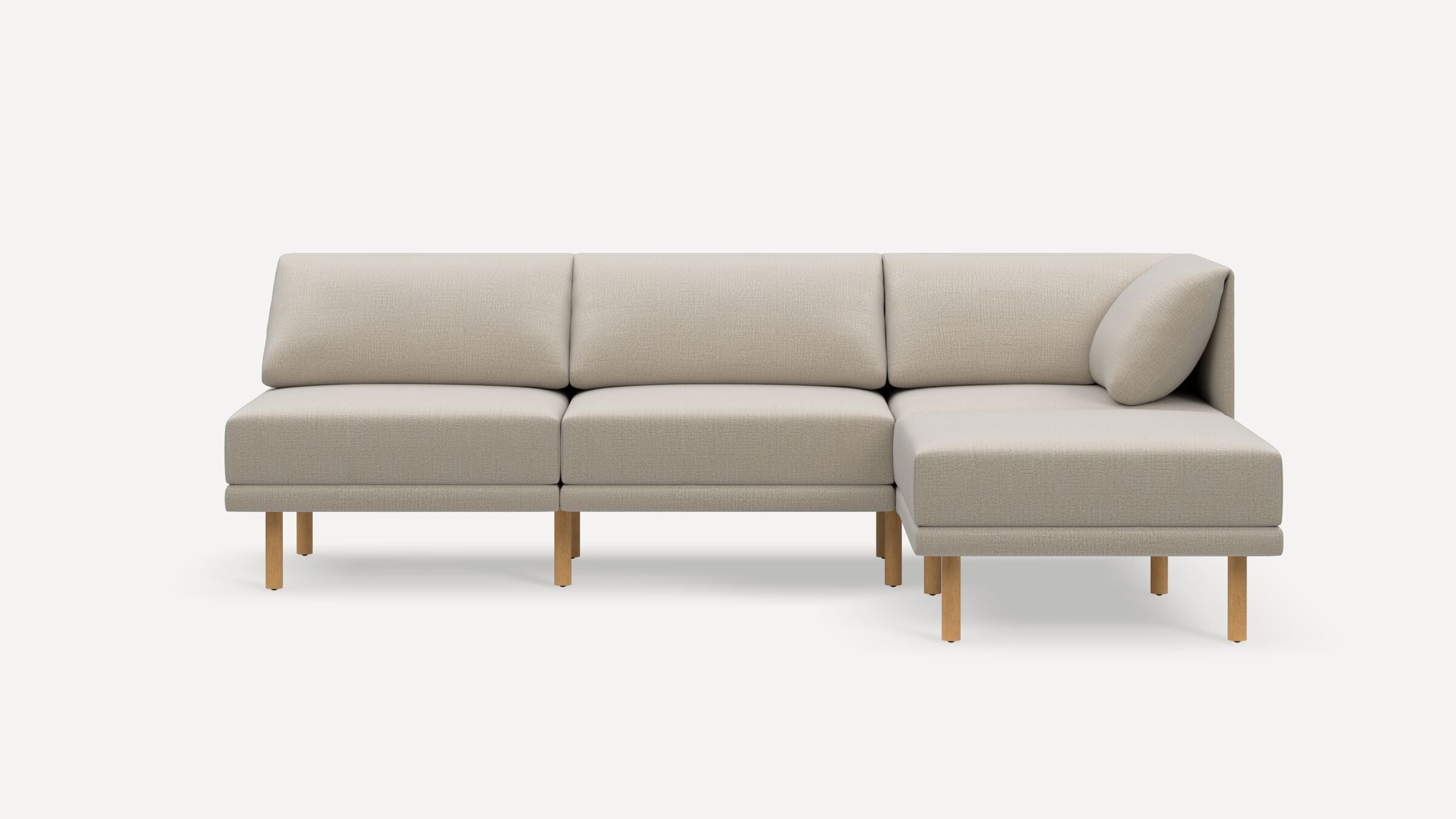 Range Plus 4-Piece Open Sectional Lounger