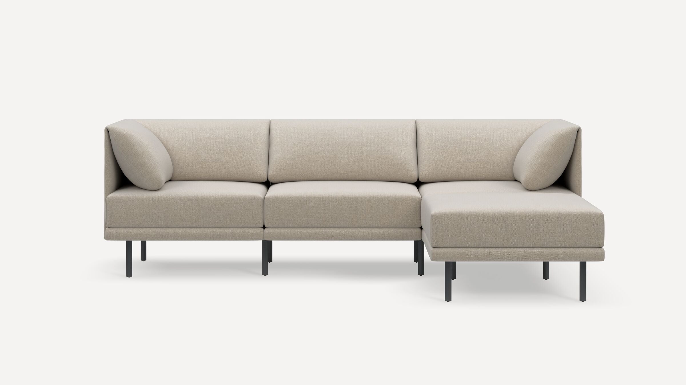 Range Plus 4-Piece Sectional Lounger