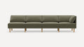 Range Plus 4-Piece One Arm Sofa