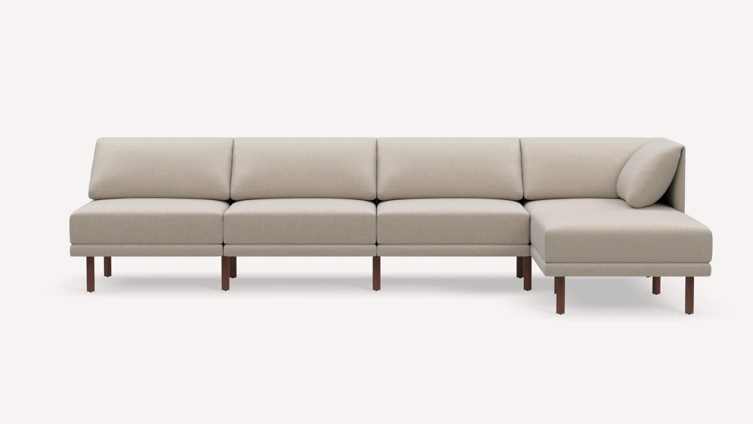 Range Plus 5-Piece Open Sectional Lounger