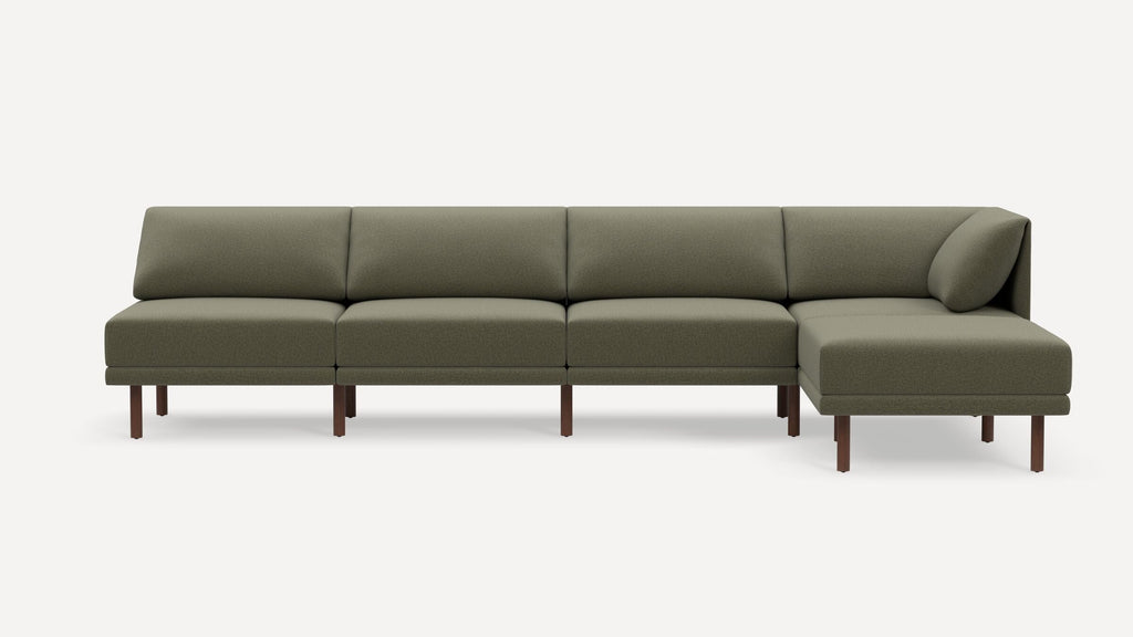 Range Plus 5-Piece Open Sectional Lounger