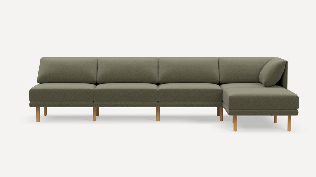 Range Plus 5-Piece Open Sectional Lounger