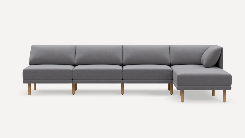 Range Plus 5-Piece Open Sectional Lounger