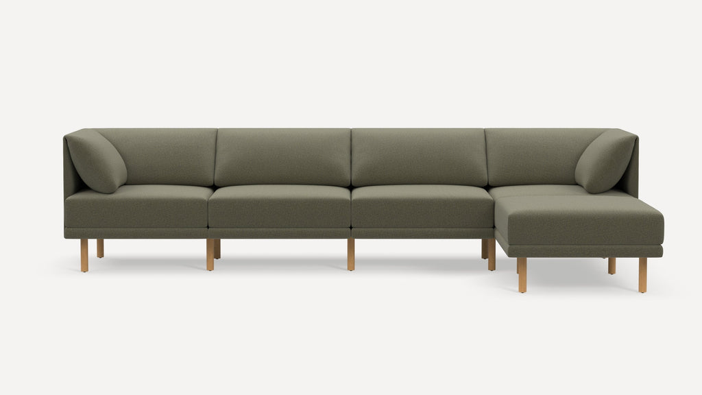 Range Plus 5-Piece Sectional Lounger