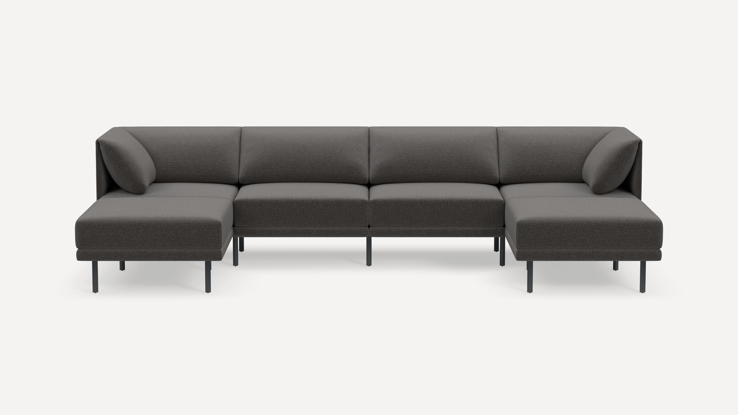 Range Plus 6-Piece Sectional Double Lounger